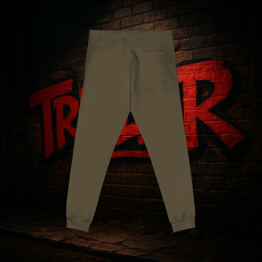 Embroidered Fleece Sweatpants — Cozy Casual Lounge Joggers