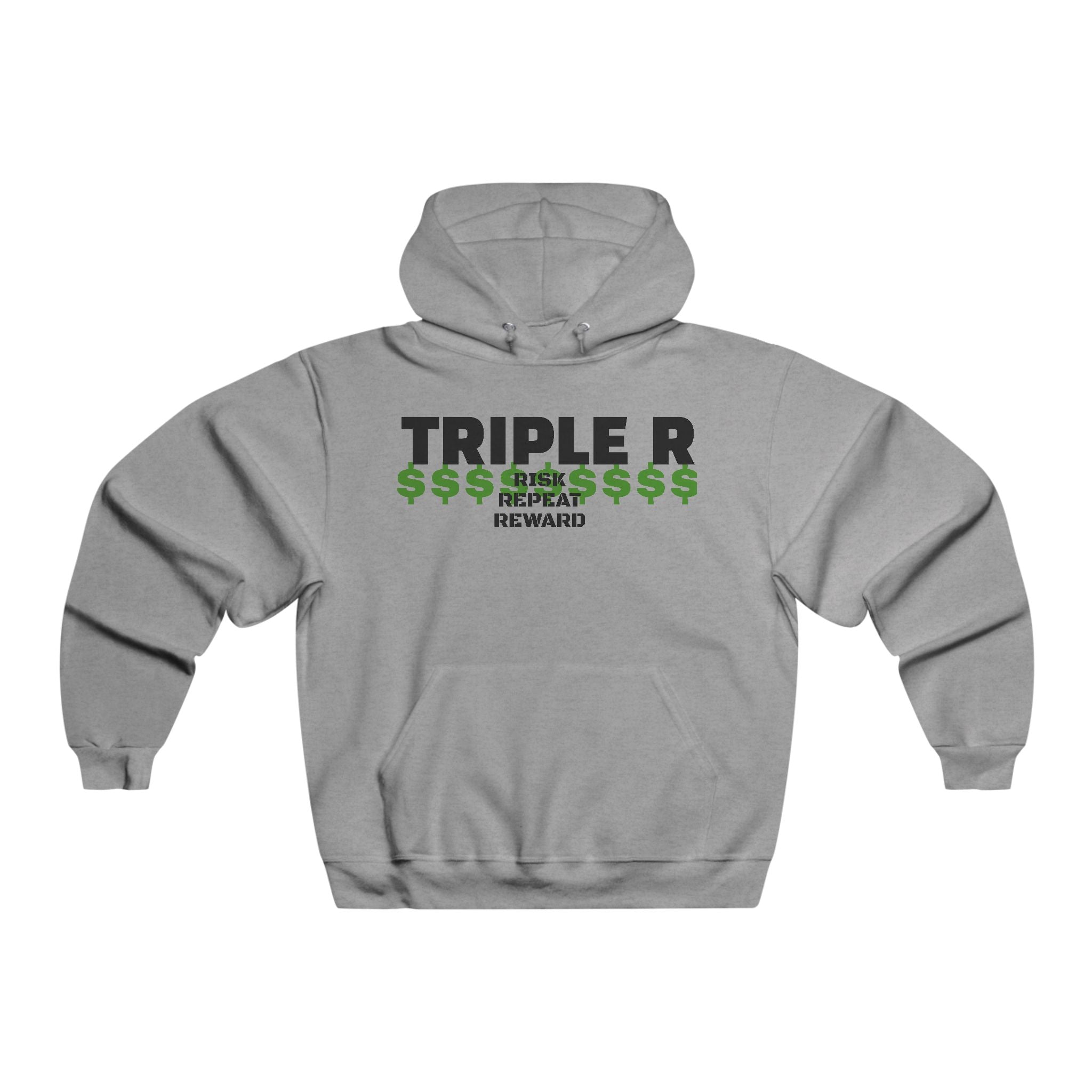 Triple R Reward Hoodie — Men's Money Graphic Hooded Sweatshirt
