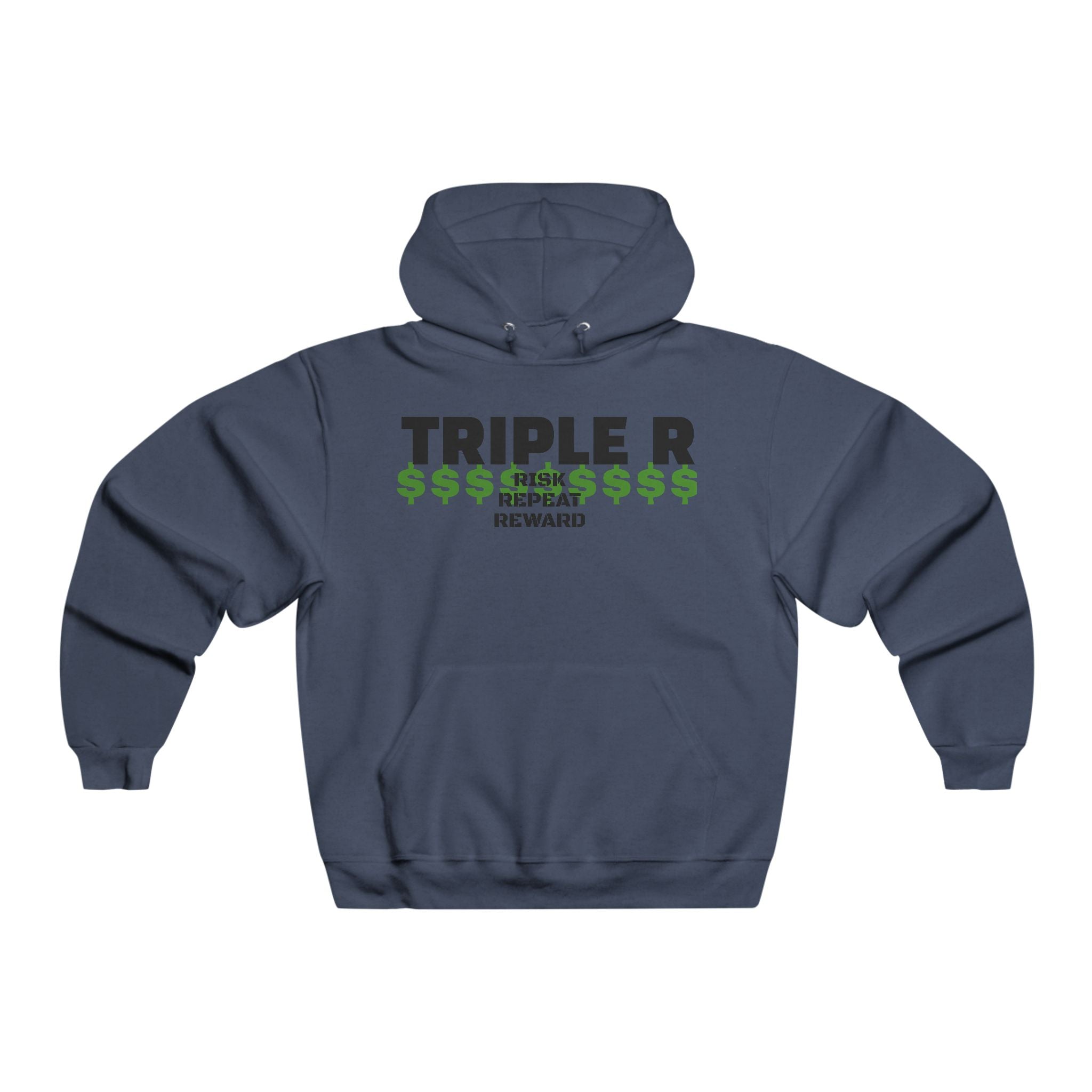 Triple R Reward Hoodie — Men's Money Graphic Hooded Sweatshirt