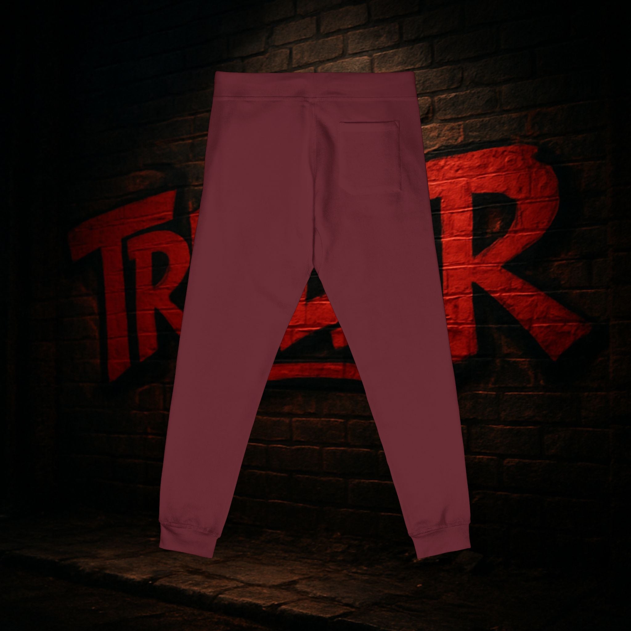 Embroidered Fleece Sweatpants — Cozy Casual Lounge Joggers