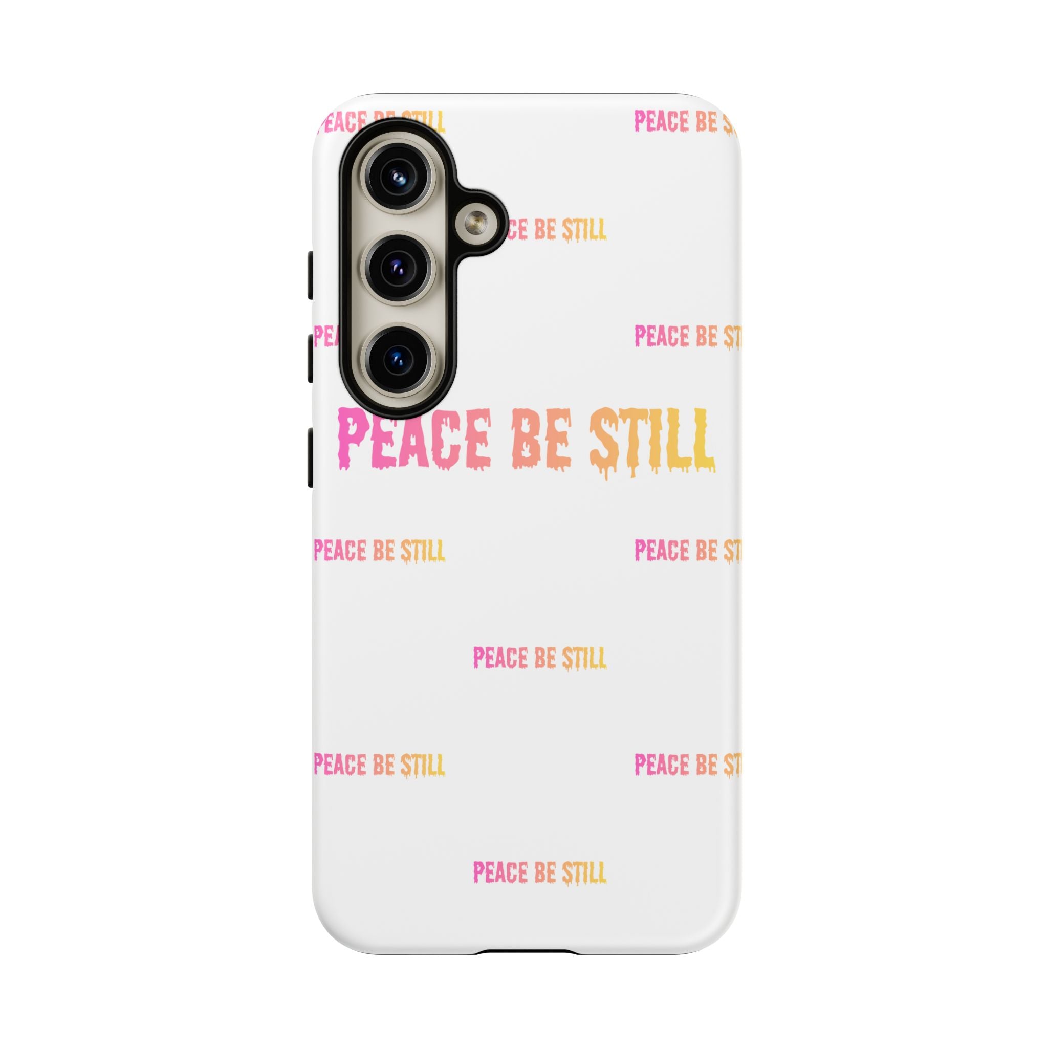 Peace Be Still Phone Case — Inspirational Protective Tough Case