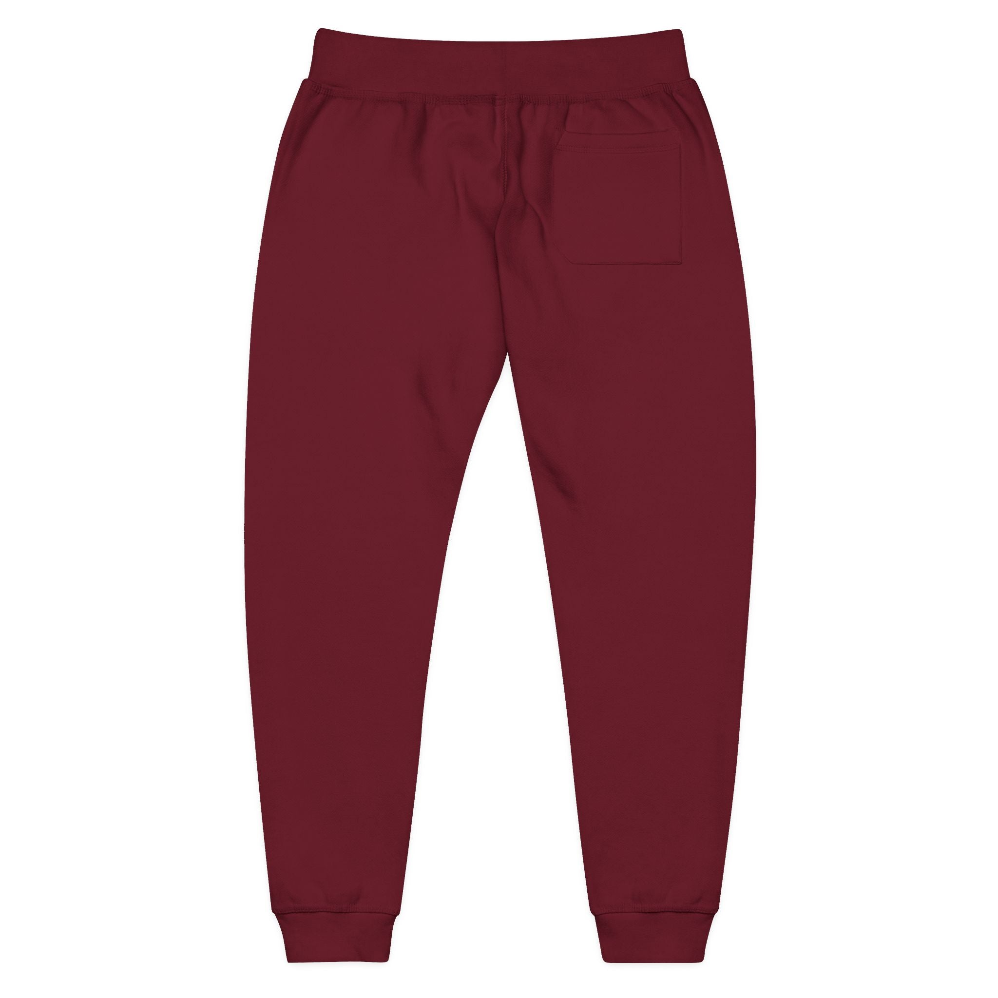 Embroidered Fleece Sweatpants — Cozy Casual Joggers