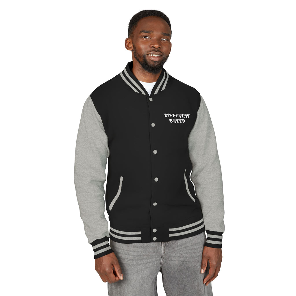 Letterman Jacket — 'Trench Baby' Graffiti Varsity Jacket