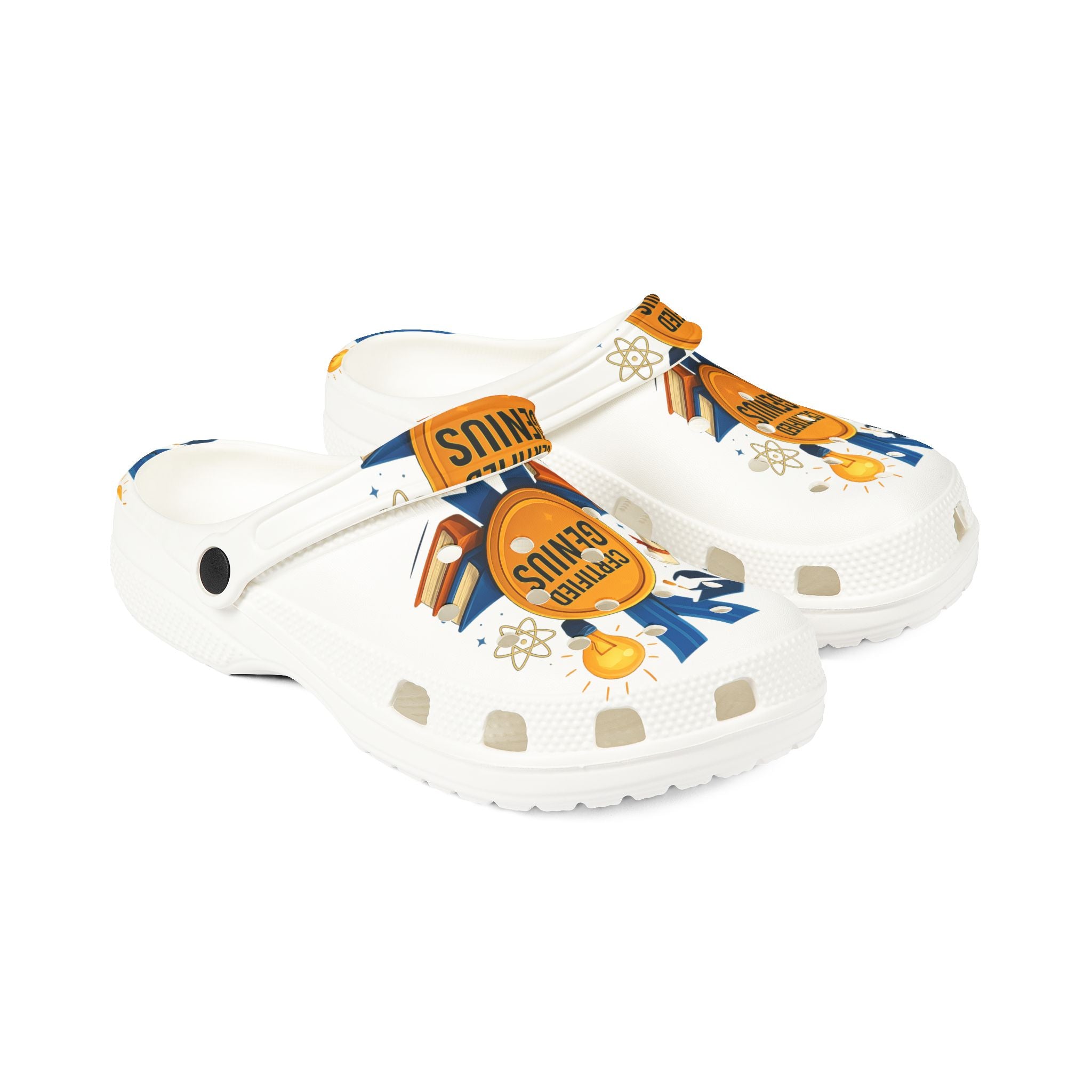 Certified Genius Foam Clogs — Graduation Teacher Gift EVA Shoes