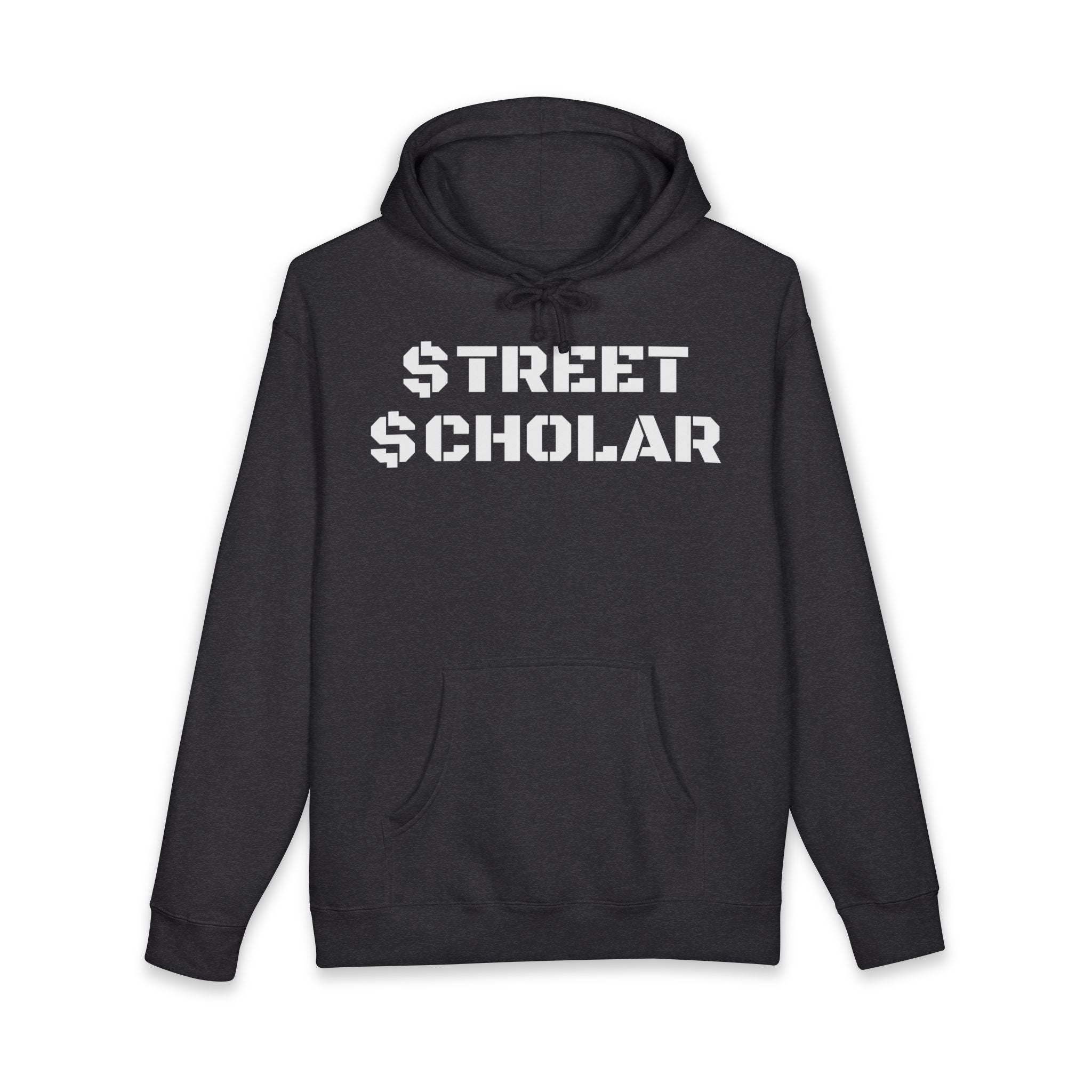 Hoodie — "Street Scholar" Graphic Hoodie with VIP Spiderweb Backprint