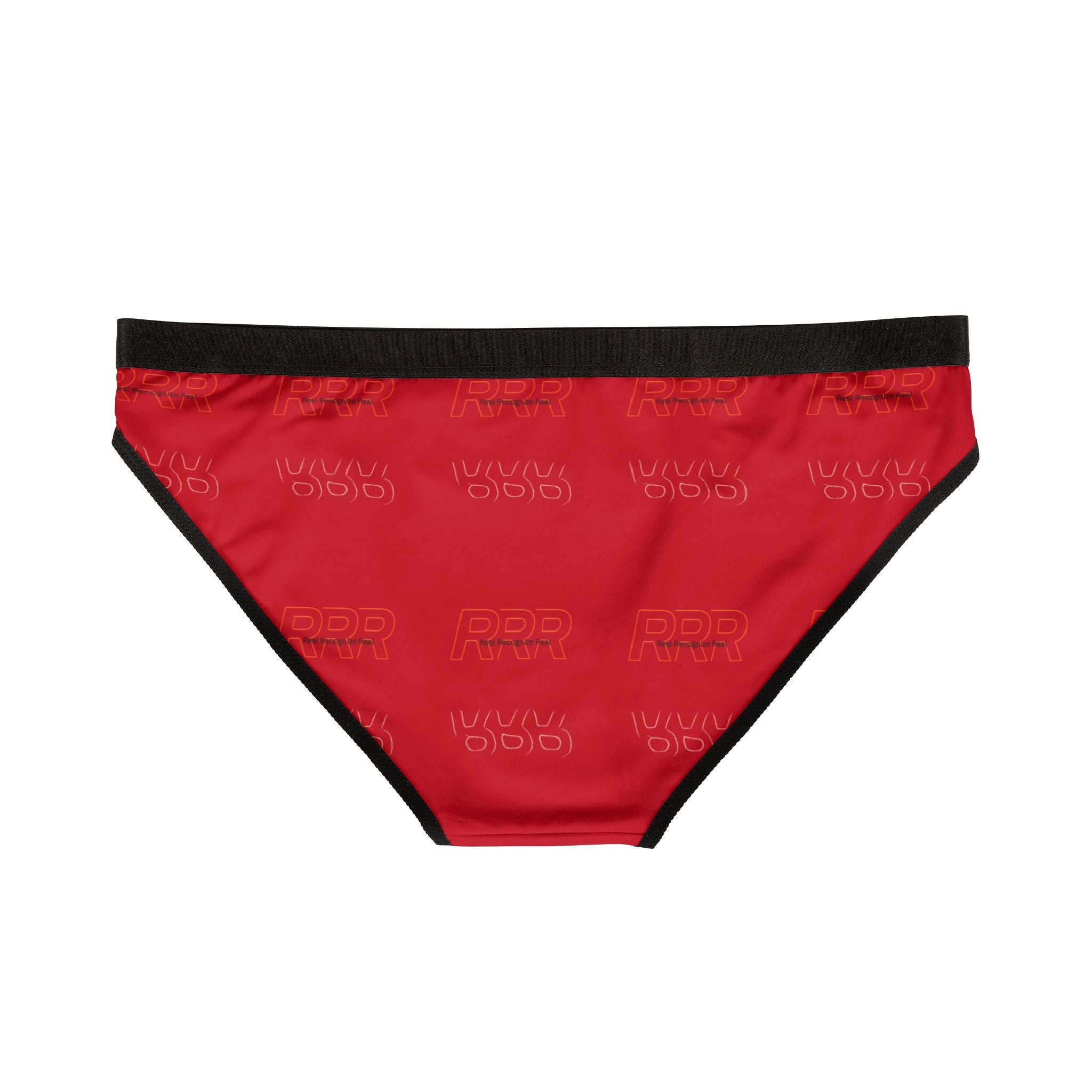 Red All-Over Print Bikini Briefs — Women's Printed Underwear