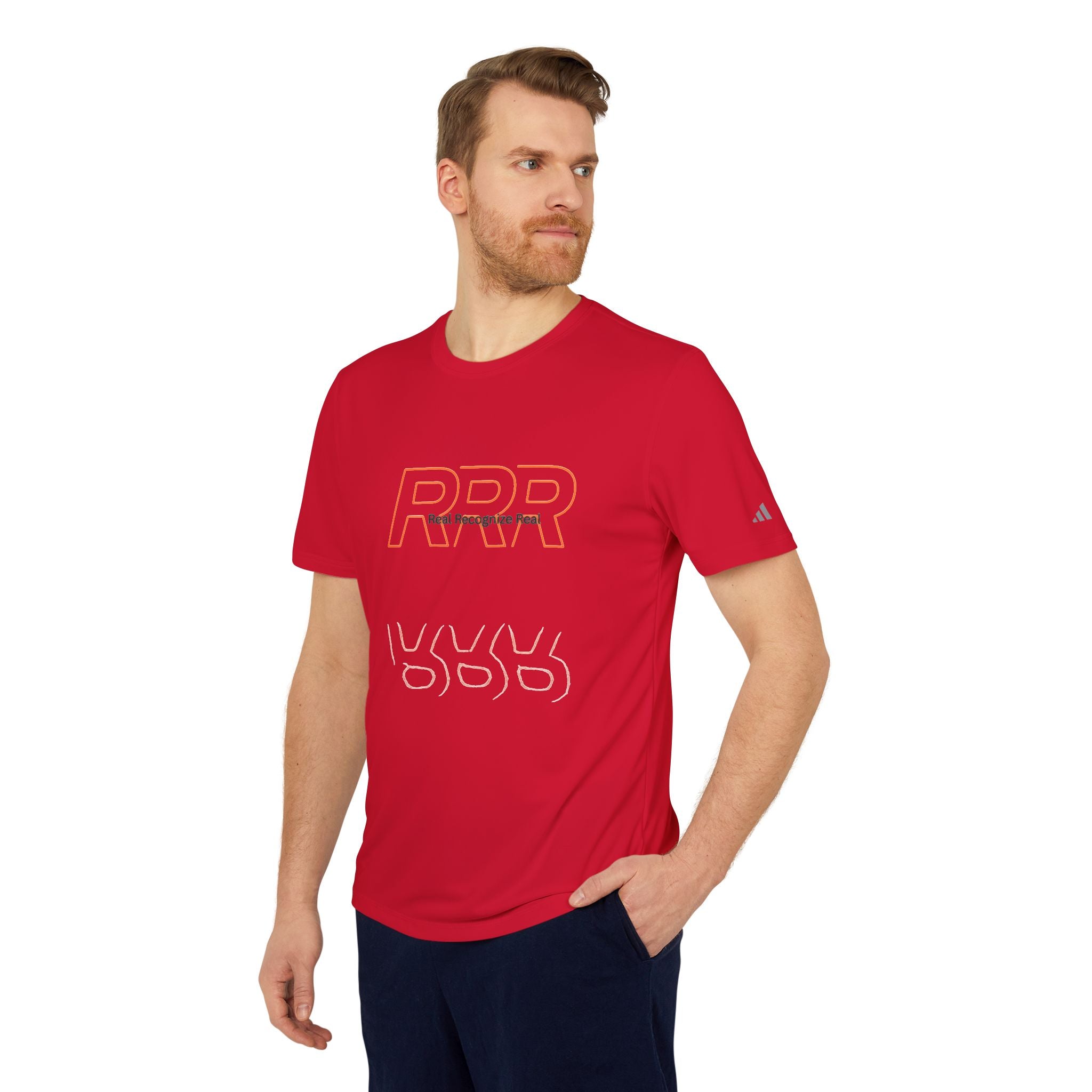 RPR Graphic Sport T-Shirt — Reflective Retro Logo Athletic Tee