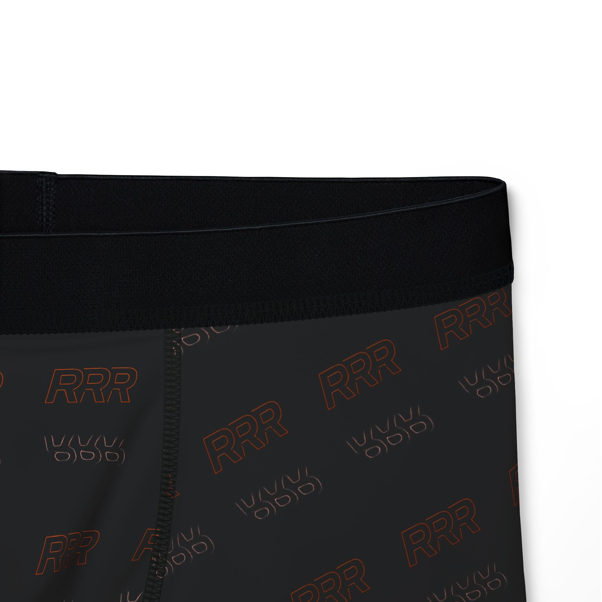 Boxers — Subtle Monochrome Logo All-Over Print Men’s Boxer Briefs