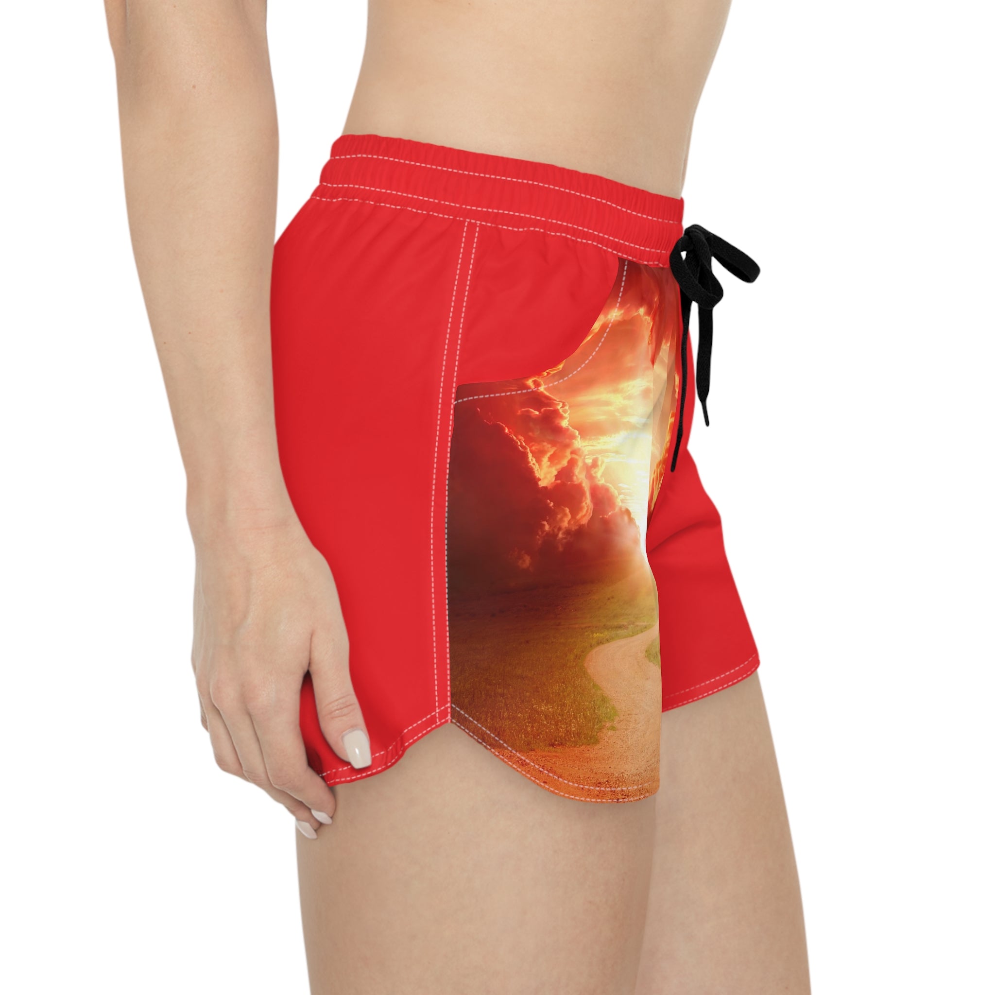 Sunrise Path Women's Casual Shorts — 'Different Breed Apparel EST 2022' Graphic