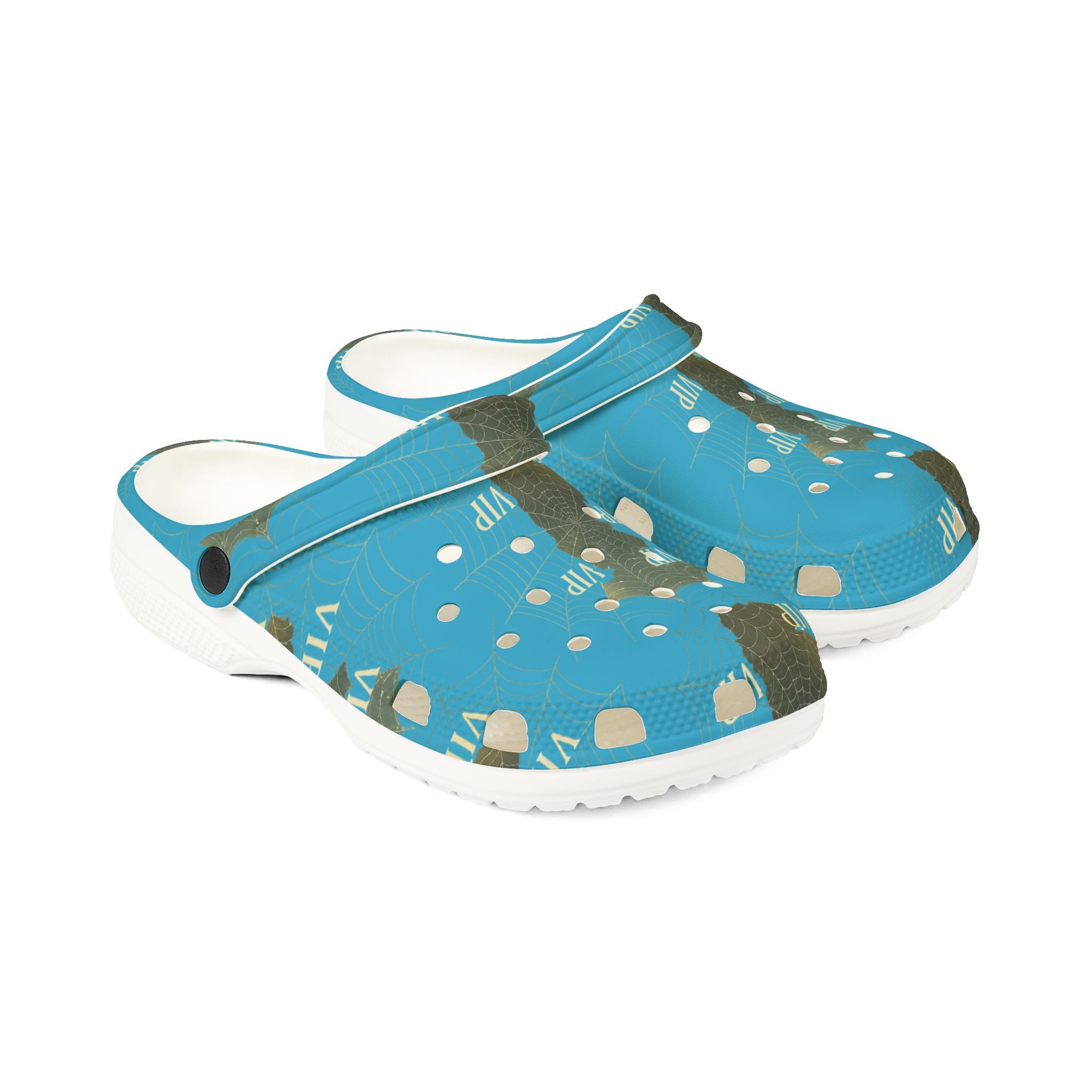 VIP Pattern EVA Foam Clogs — Comfortable Aqua Slip-On Garden Shoes