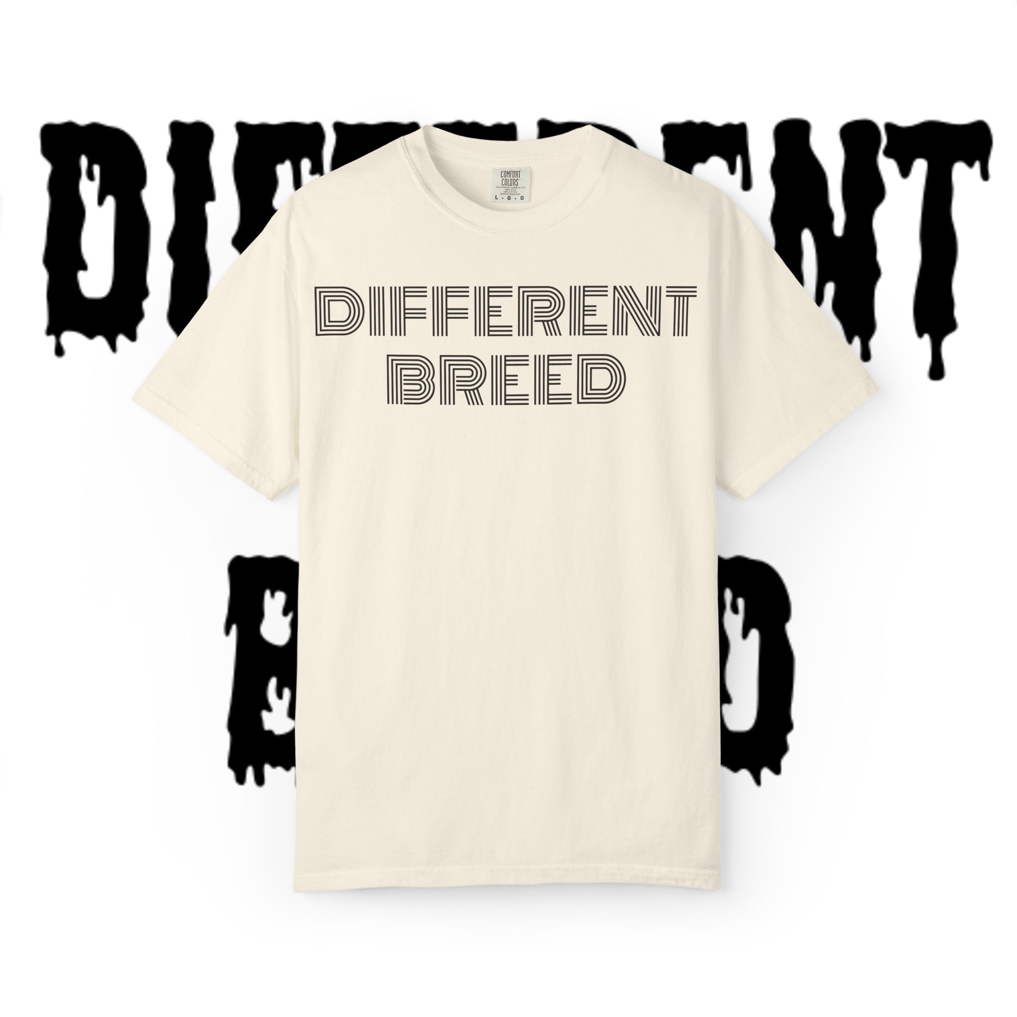 Different Breed / Picture Perfect T-Shirt — Retro Line-Work Graphic Tee