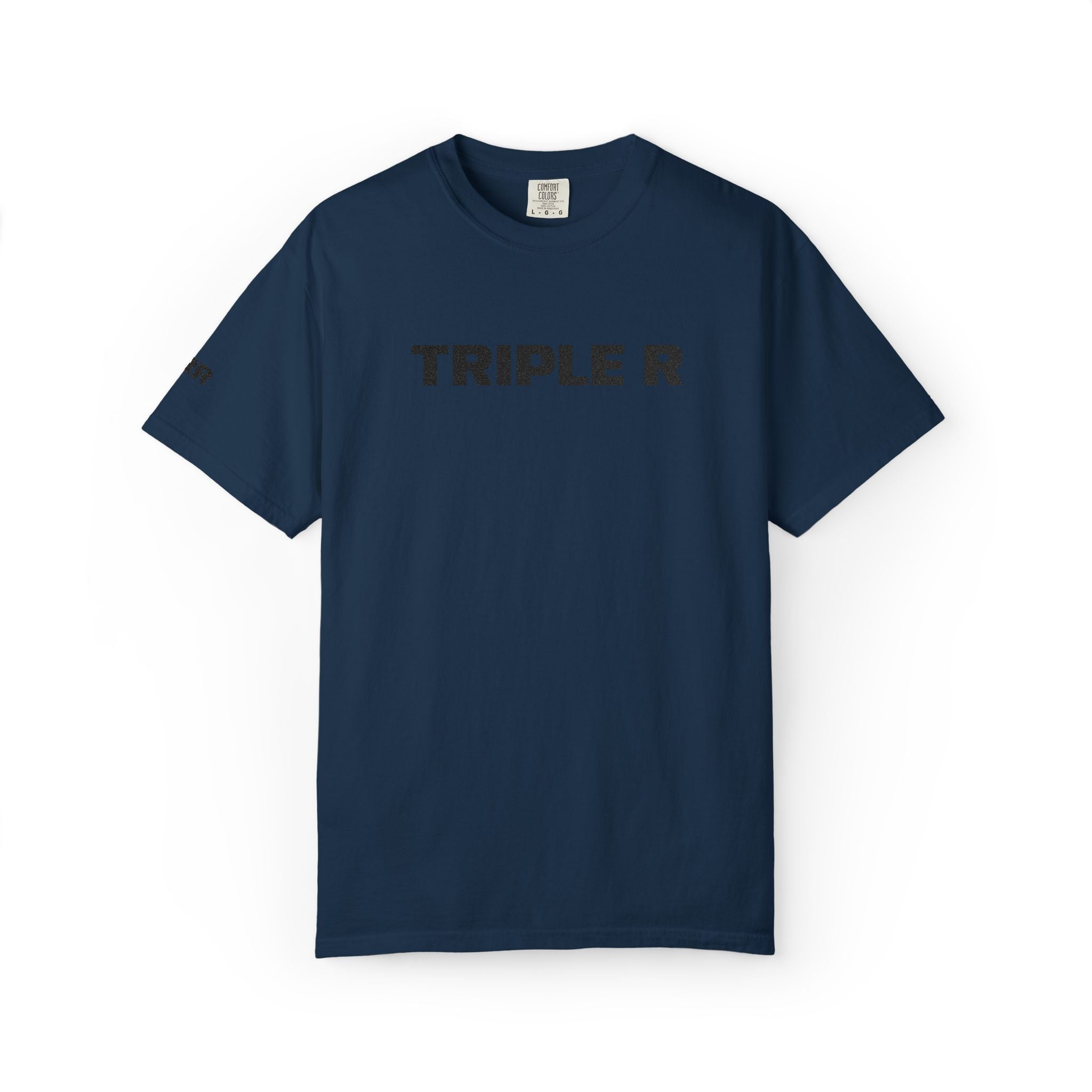 Triple R T-Shirt — Minimalist Logo Graphic Tee