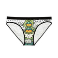 Women’s Bikini Briefs — Three-Eyed Weed Monster Graphic