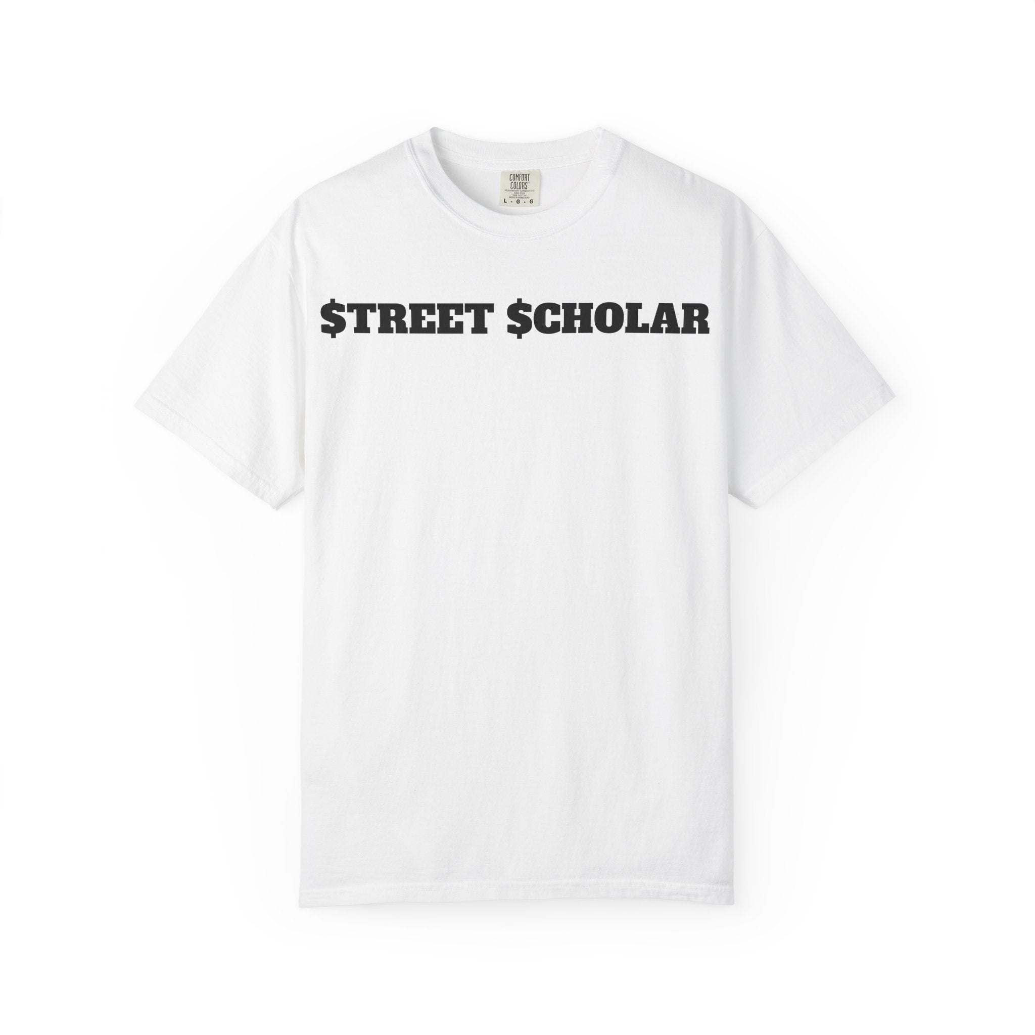 Street Scholar T‑Shirt — Bold Graphic Lip Grill Design