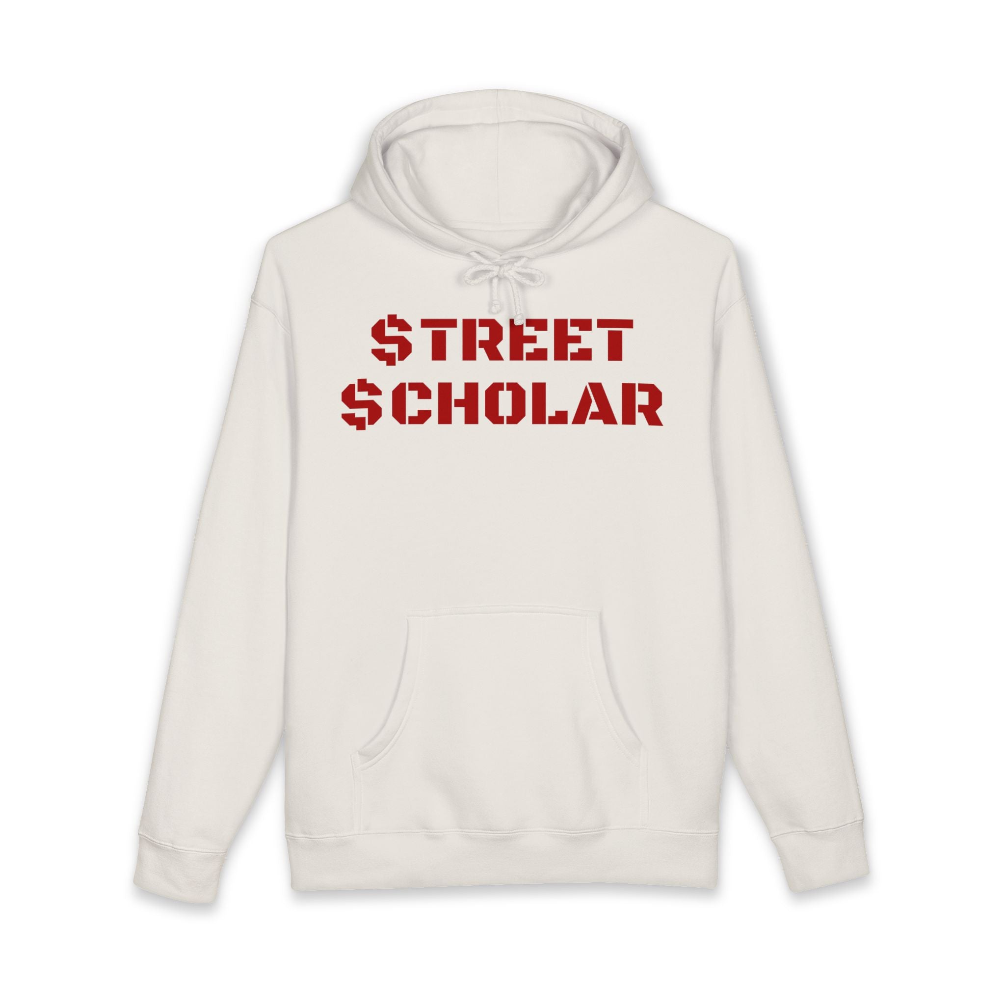 Hoodie — "Street Scholar" Graphic Hoodie with VIP Spiderweb Backprint