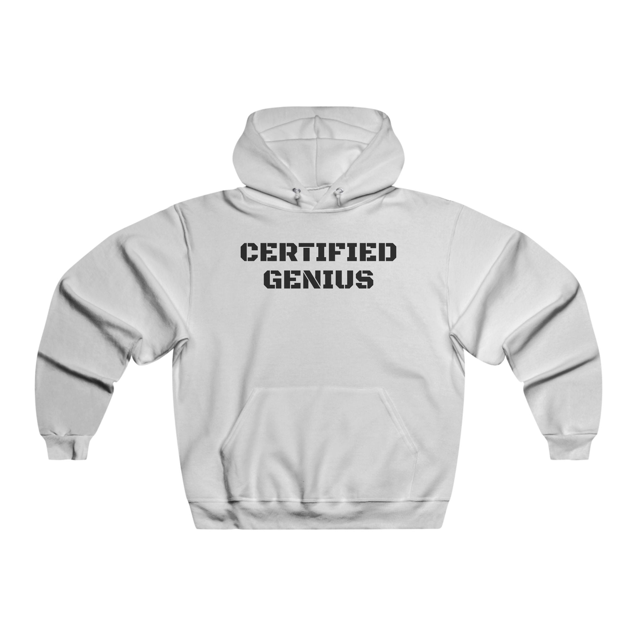 Certified Genius Hoodie — Funny Graduation & Achievement Sweatshirt