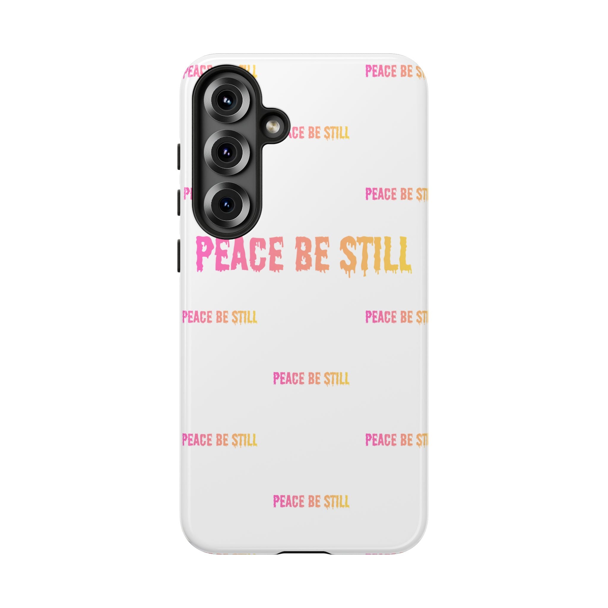 Peace Be Still Phone Case — Inspirational Protective Tough Case