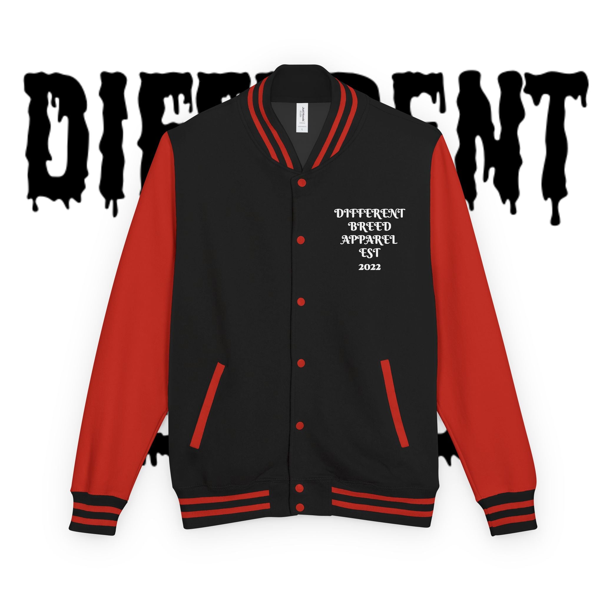 Letterman Jacket — 'Different Breed' Retro Varsity Jacket