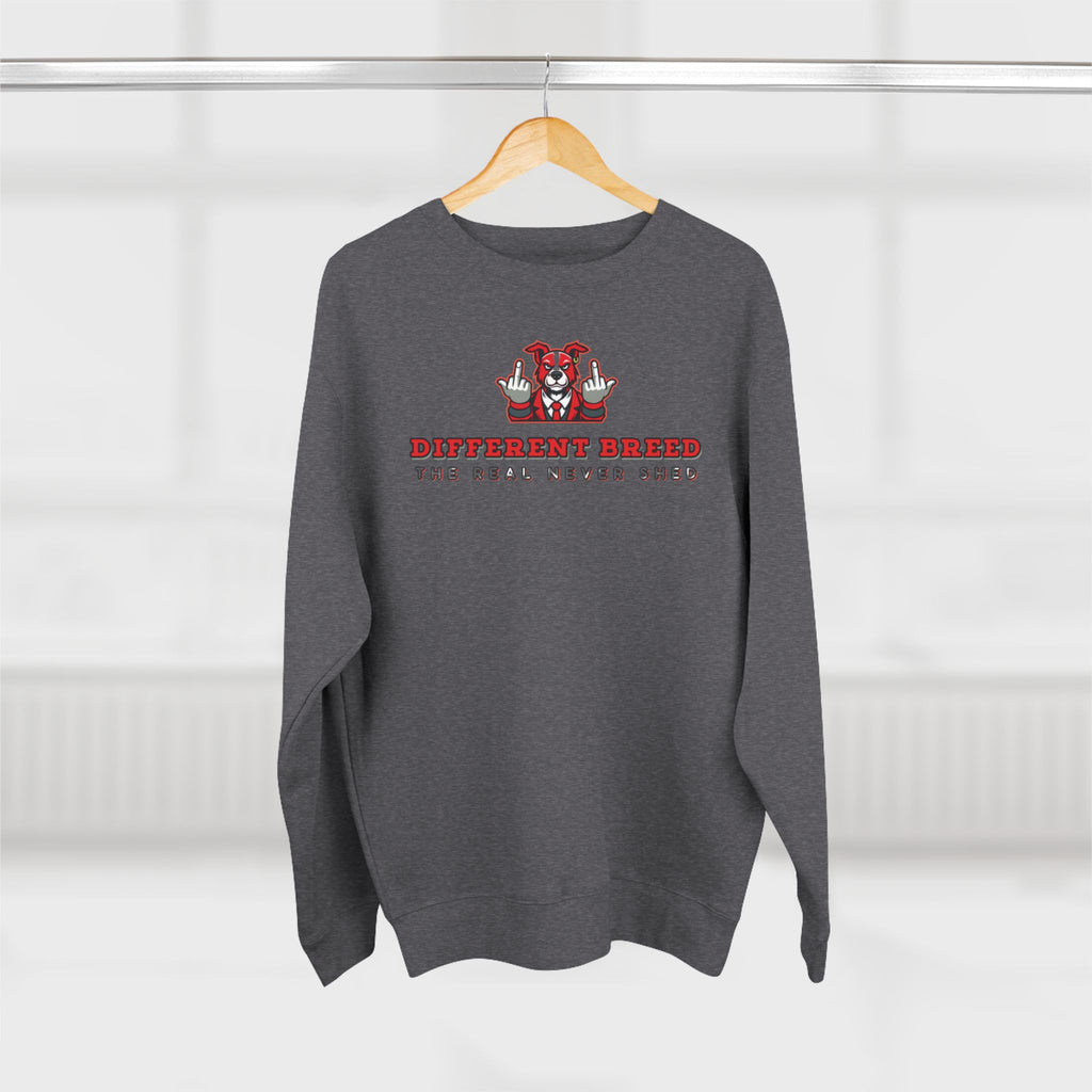 Crewneck Sweatshirt — “Different Breed” Graphic Crewneck (The Deal Never Ends)