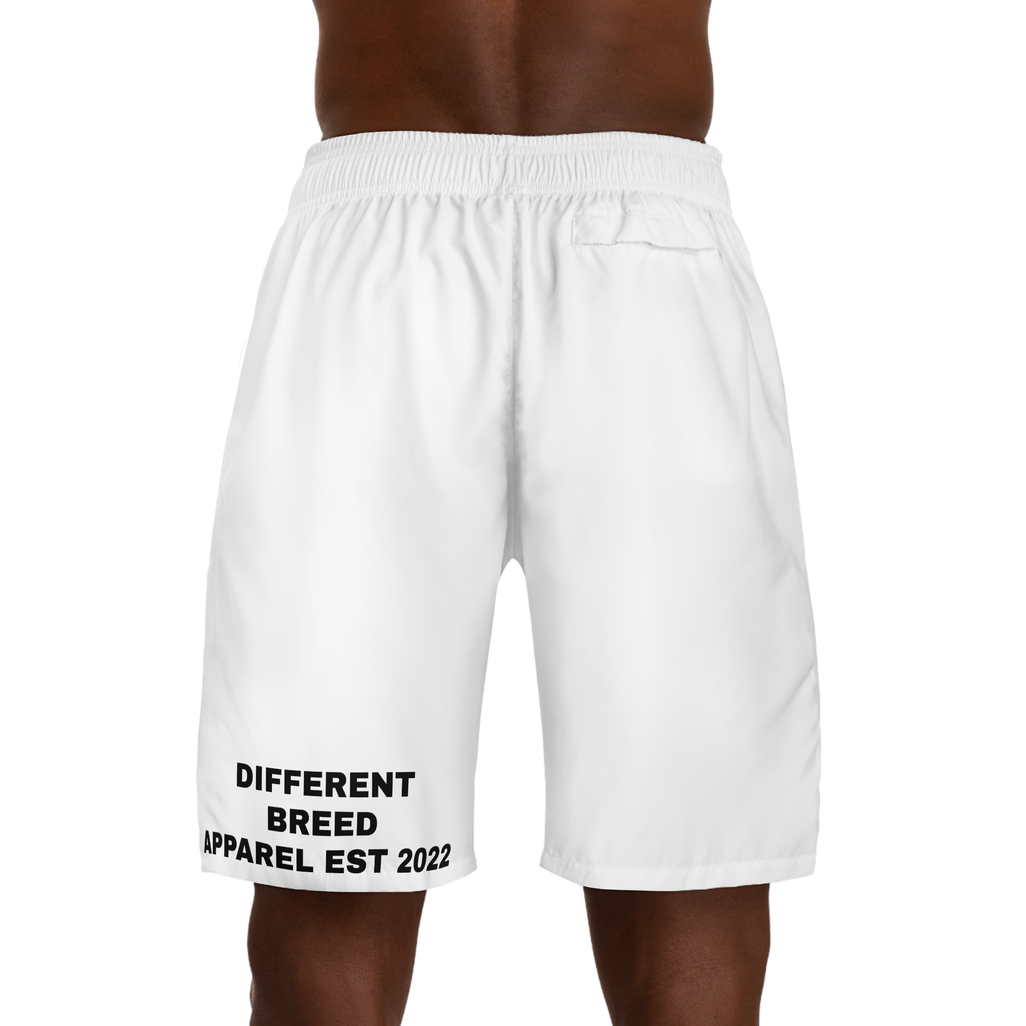 Black Sheep Jogger Shorts — Graphic 'Black Sheep' Skull & Wolf AOP