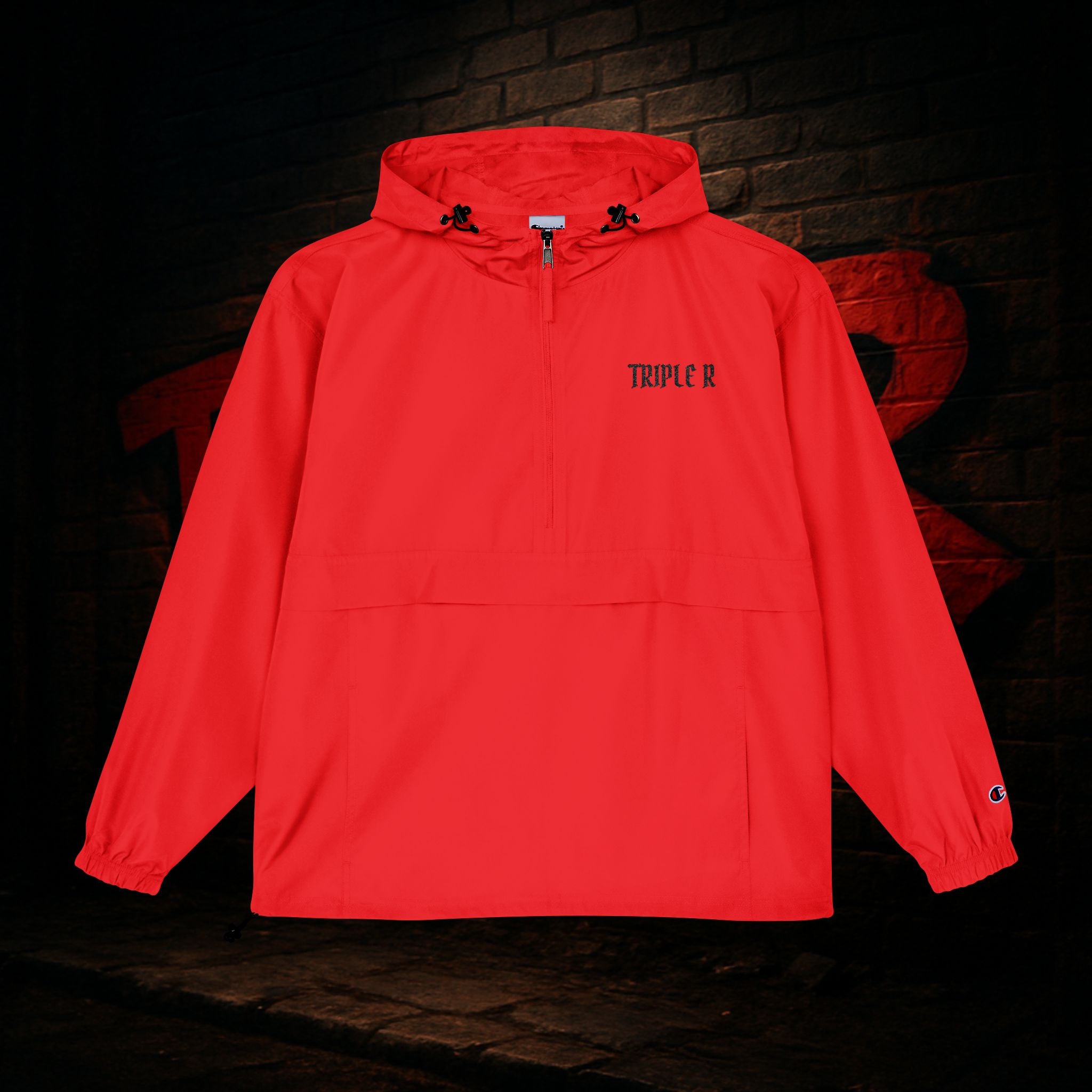 Real Recognize Real Anorak Jacket — TRIPLE R Packable Windbreaker