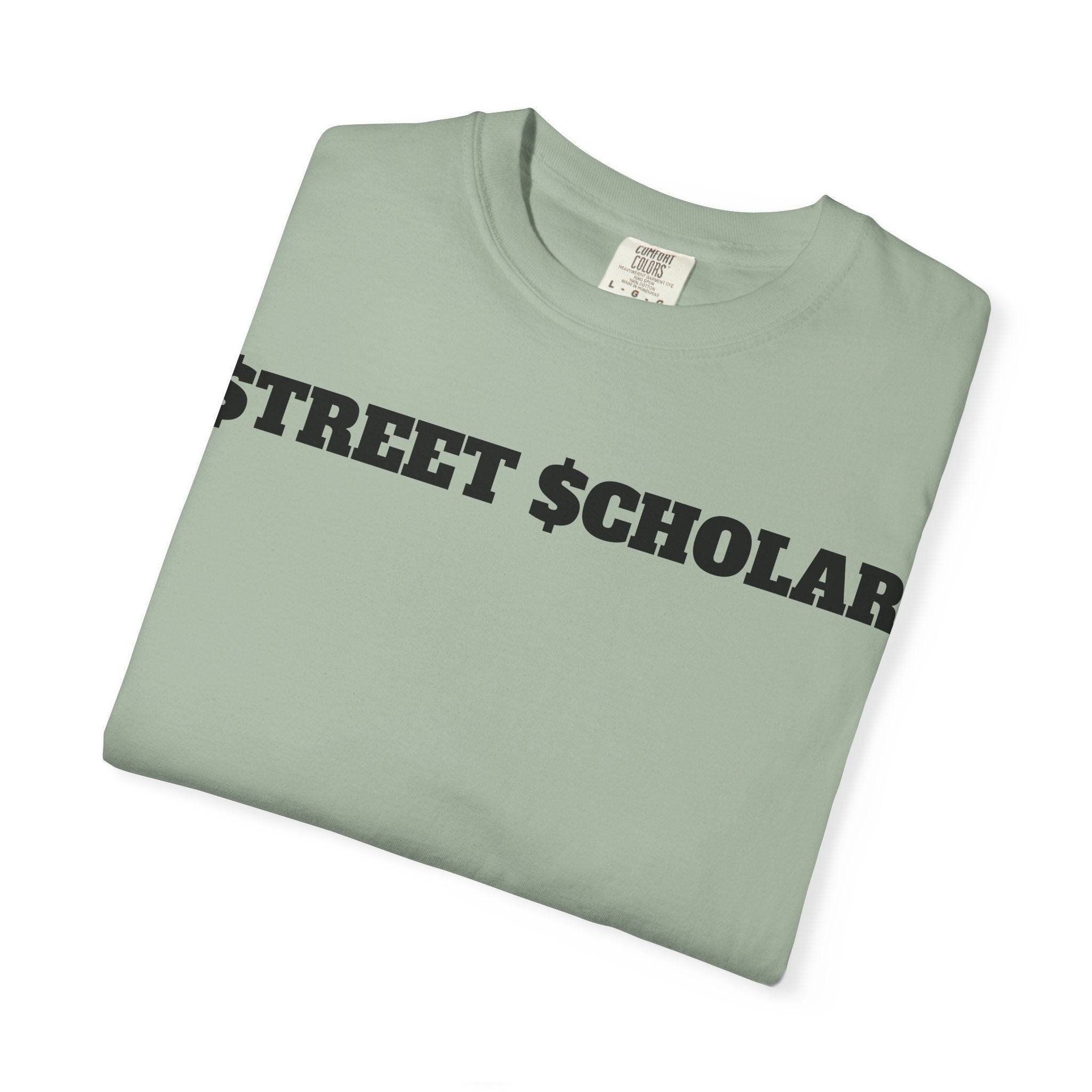 Street Scholar T‑Shirt — Bold Graphic Lip Grill Design