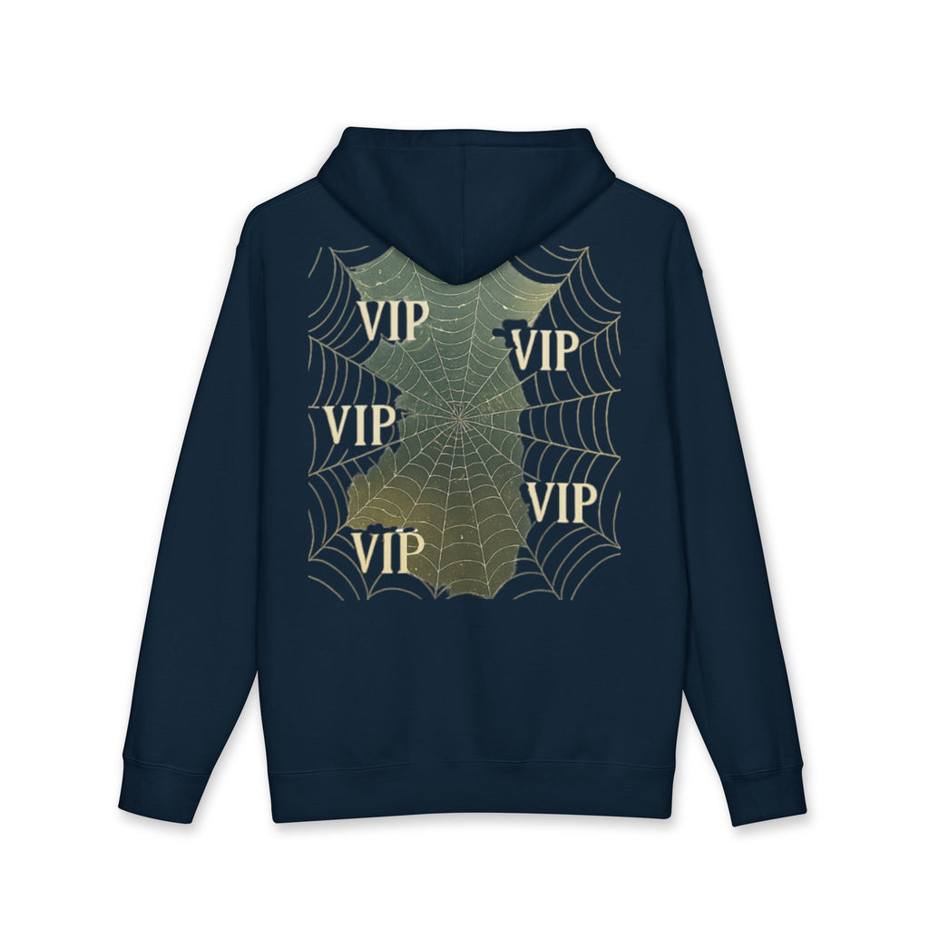 Hoodie — "Street Scholar" Graphic Hoodie with VIP Spiderweb Backprint