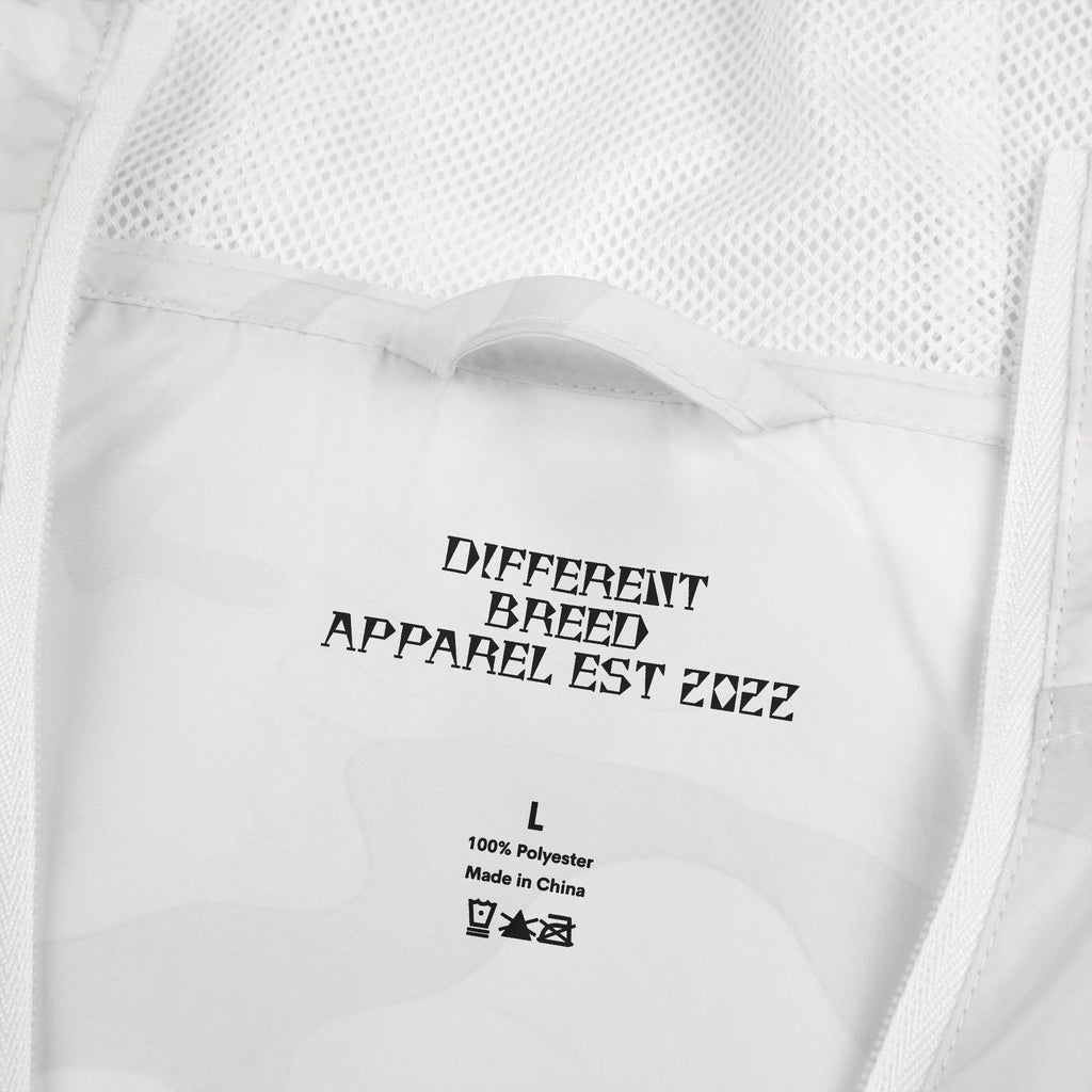 Windbreaker Jacket — Green Graffiti “Fresh Vibes” Logo