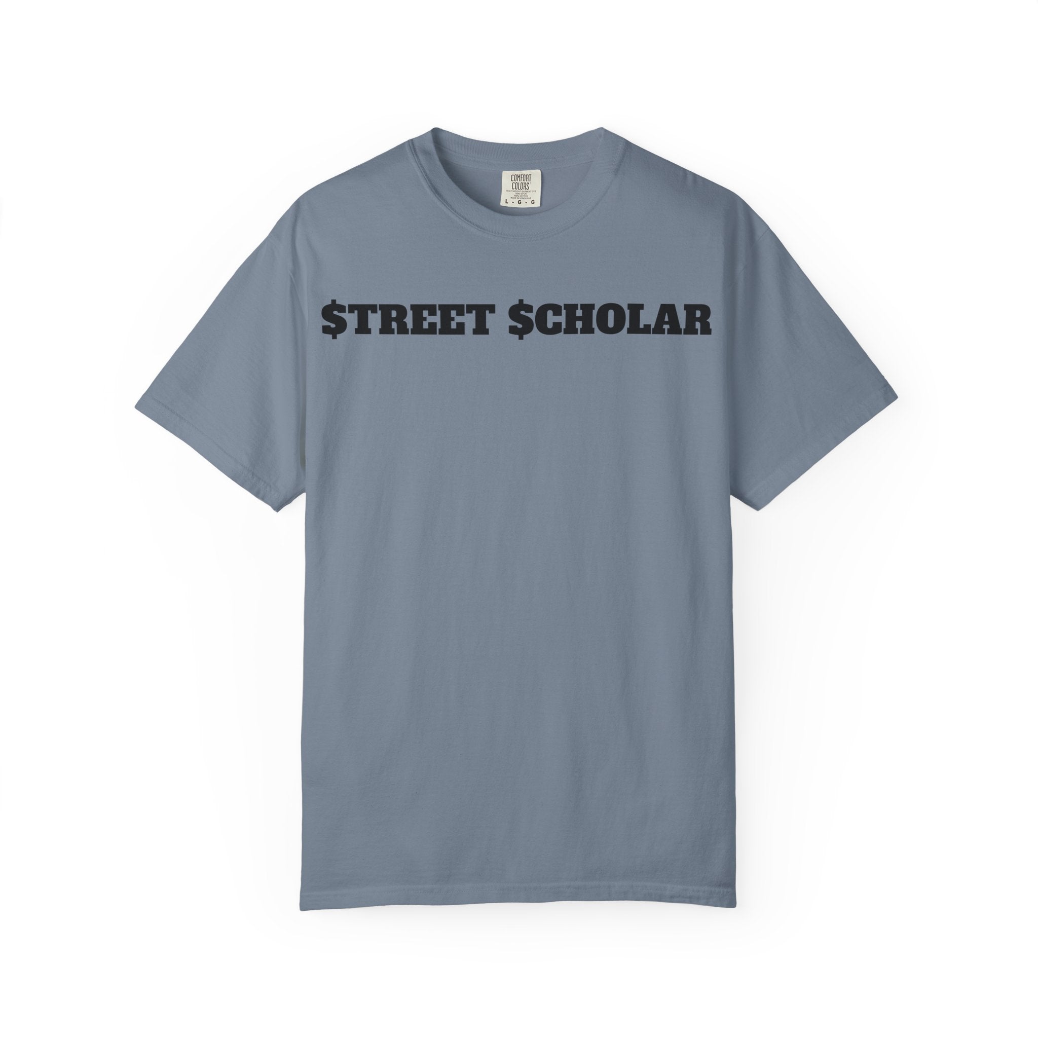 Street Scholar T‑Shirt — Bold Graphic Lip Grill Design