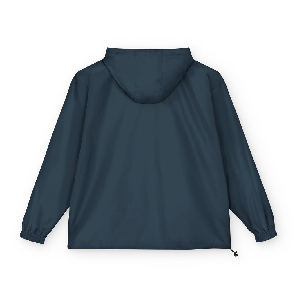 Packable Anorak Jacket — Heart Floral Sequin Patch