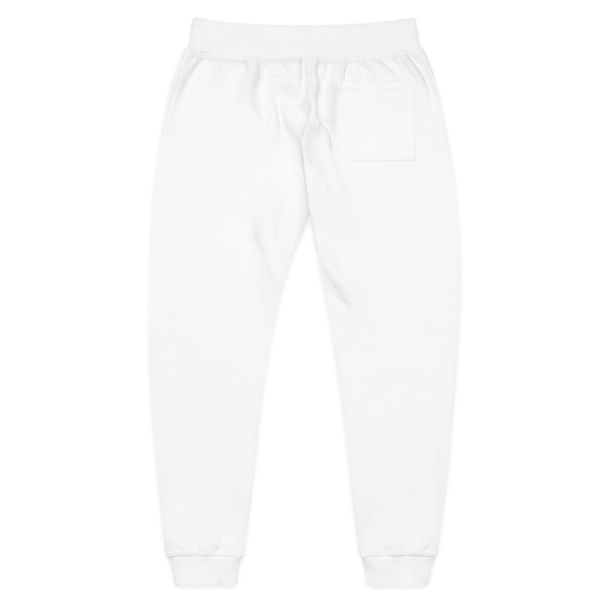 Embroidered Fleece Sweatpants — Cozy Casual Joggers
