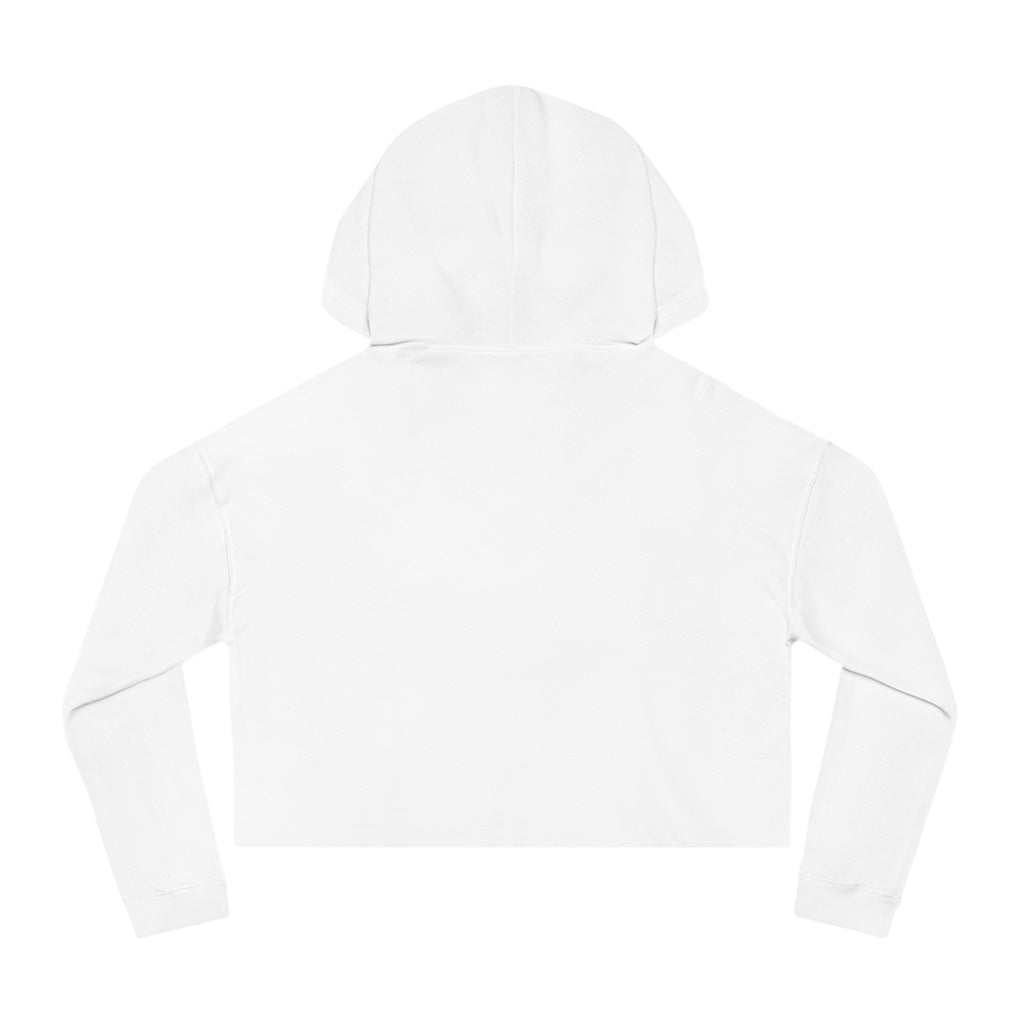 Cropped Hoodie — TRIPLE R "Repeat" Money Graphic Women's Sweatshirt