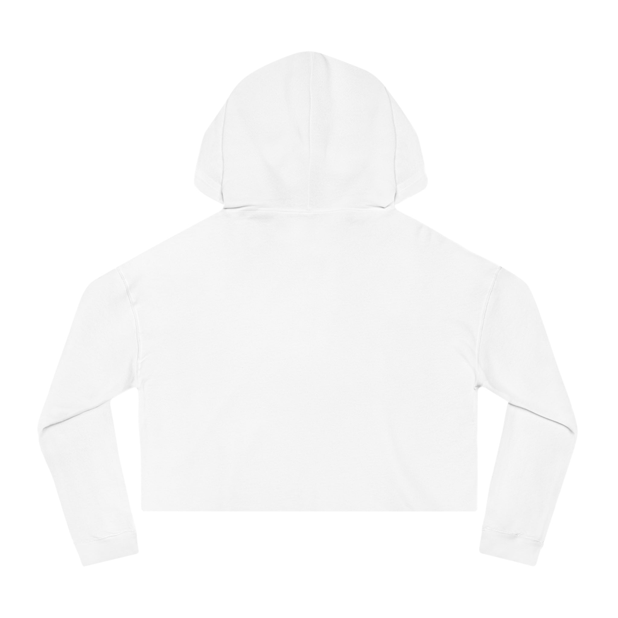 Cropped Hoodie — TRIPLE R "Repeat" Money Graphic Women's Sweatshirt
