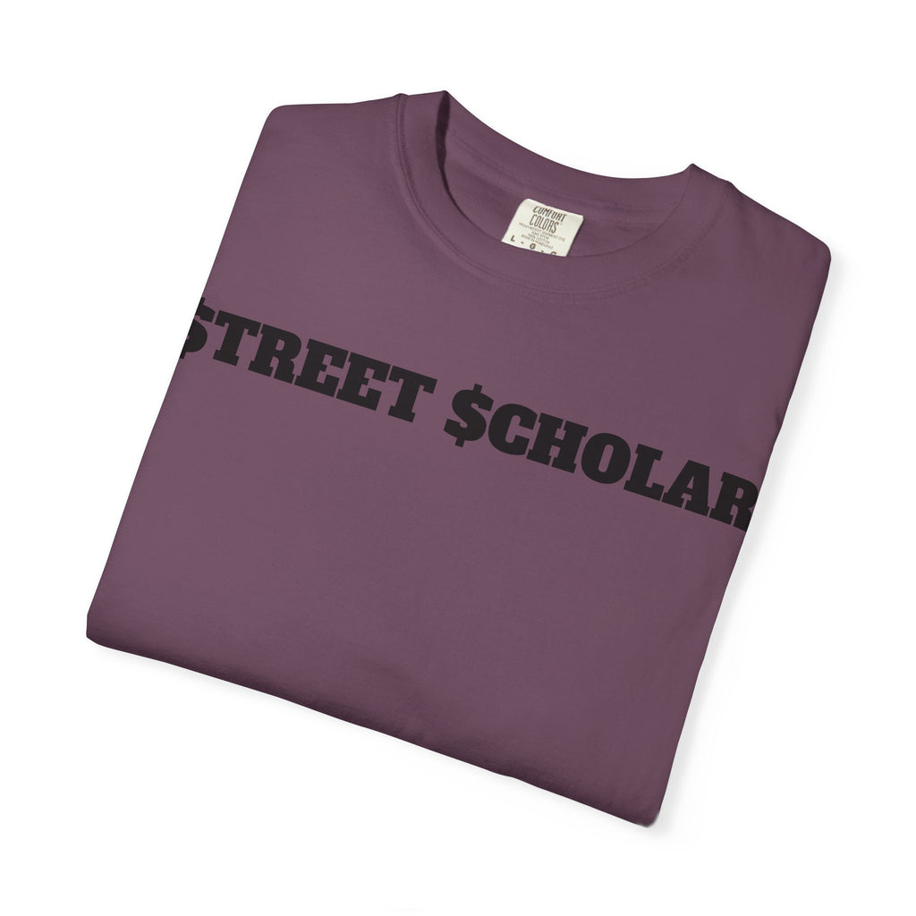 Street Scholar T‑Shirt — Bold Graphic Lip Grill Design