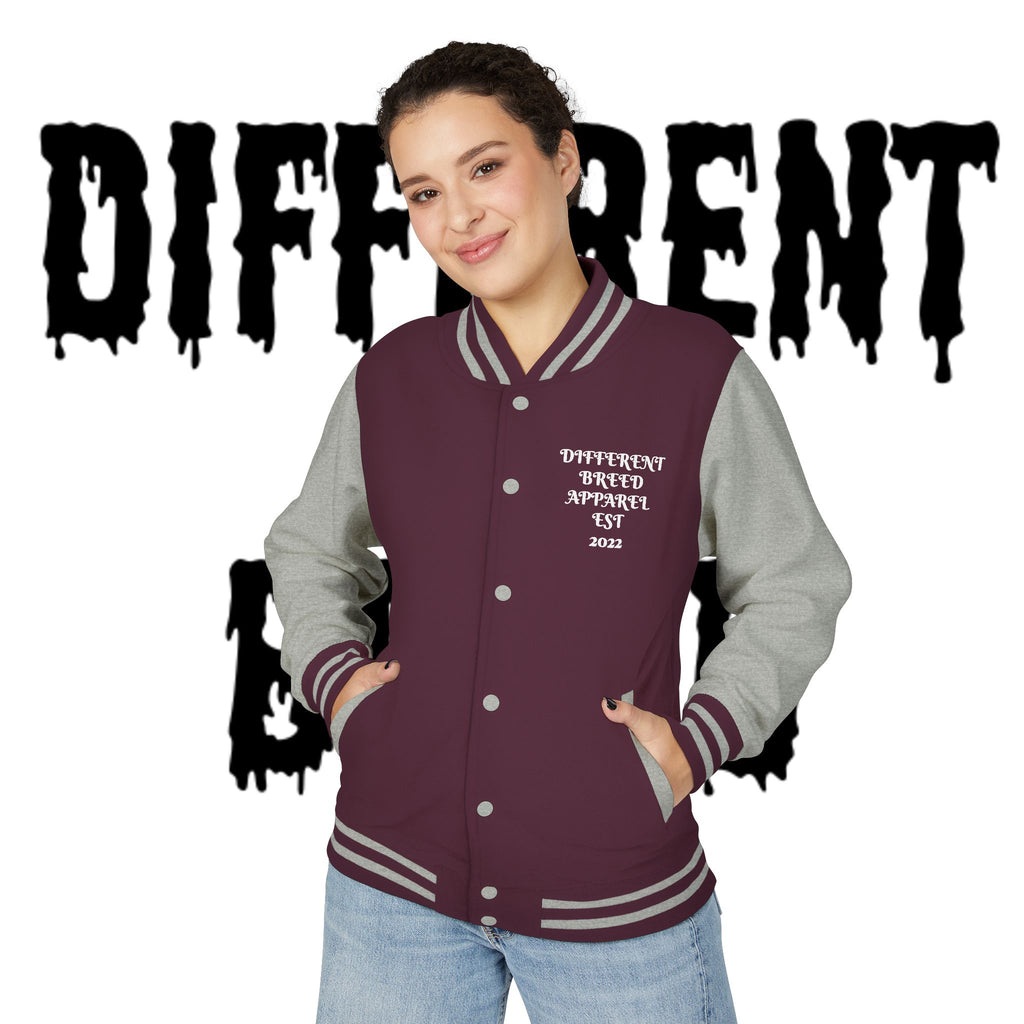 Letterman Jacket — 'Different Breed' Retro Varsity Jacket