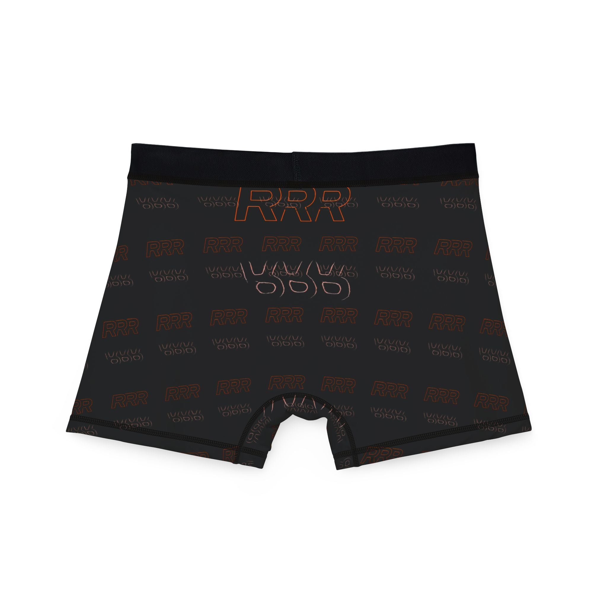 Boxers — Subtle Monochrome Logo All-Over Print Men’s Boxer Briefs