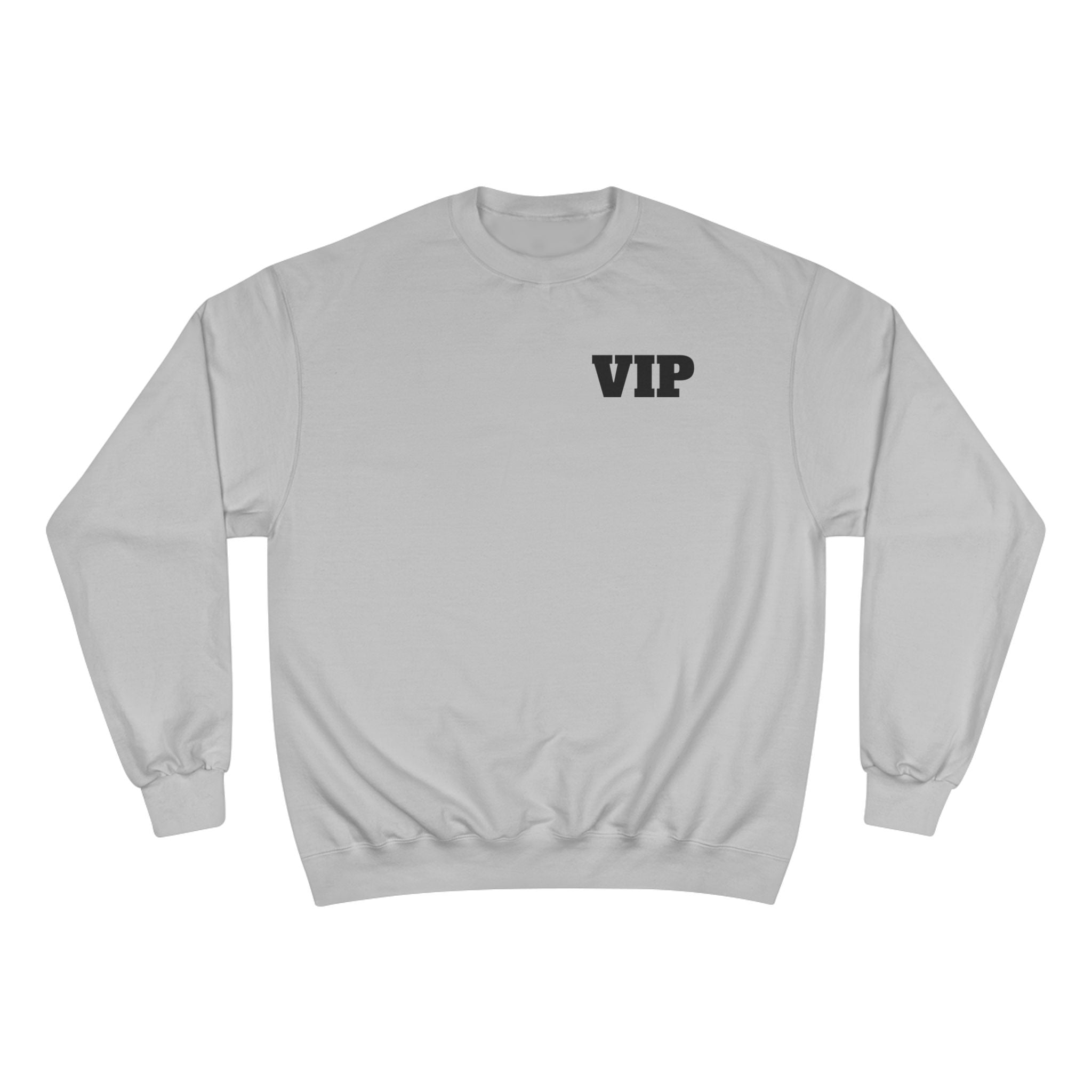 VIP Angel Graphic Sweatshirt — 'Value Pain' Back Print Crewneck