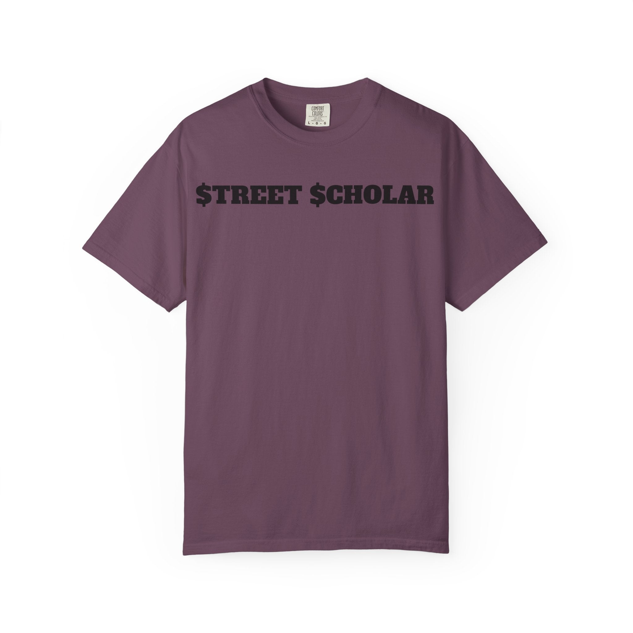 Street Scholar T‑Shirt — Bold Graphic Lip Grill Design