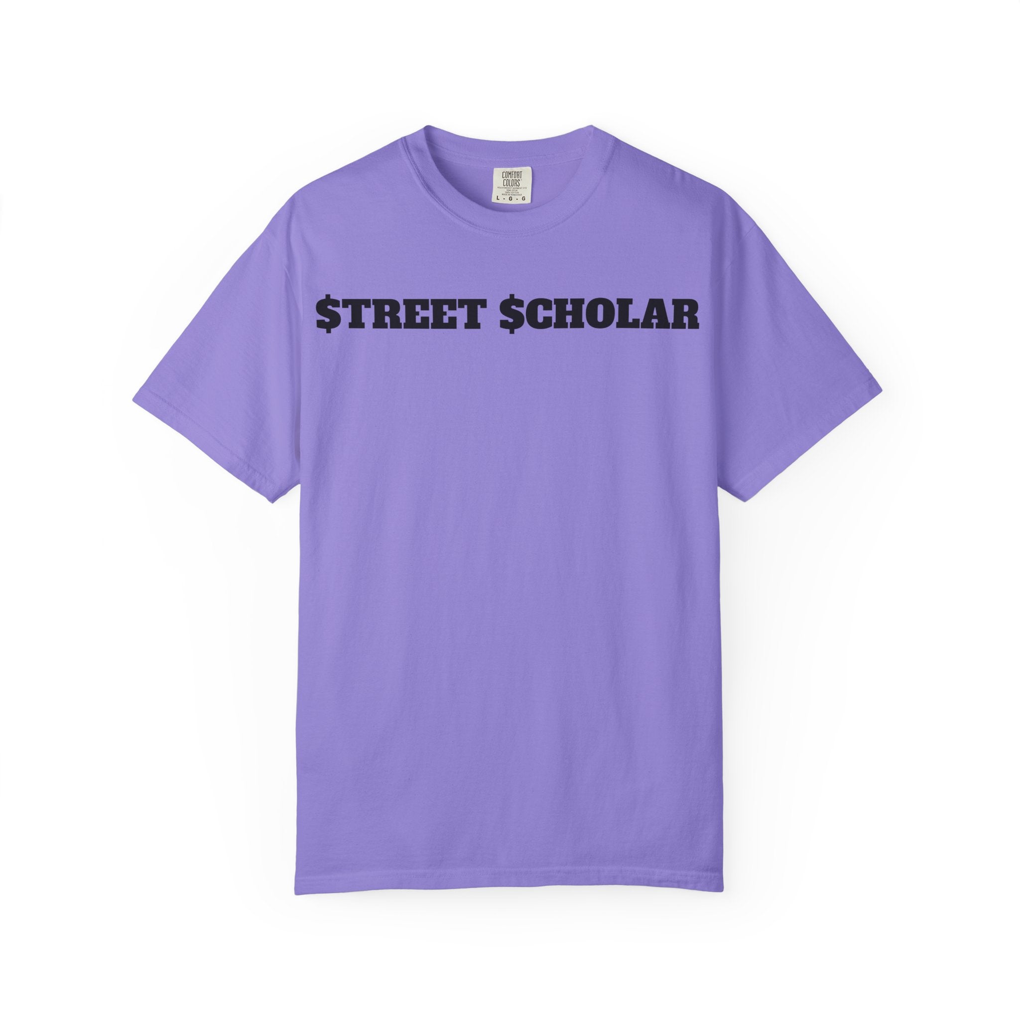 Street Scholar T‑Shirt — Bold Graphic Lip Grill Design