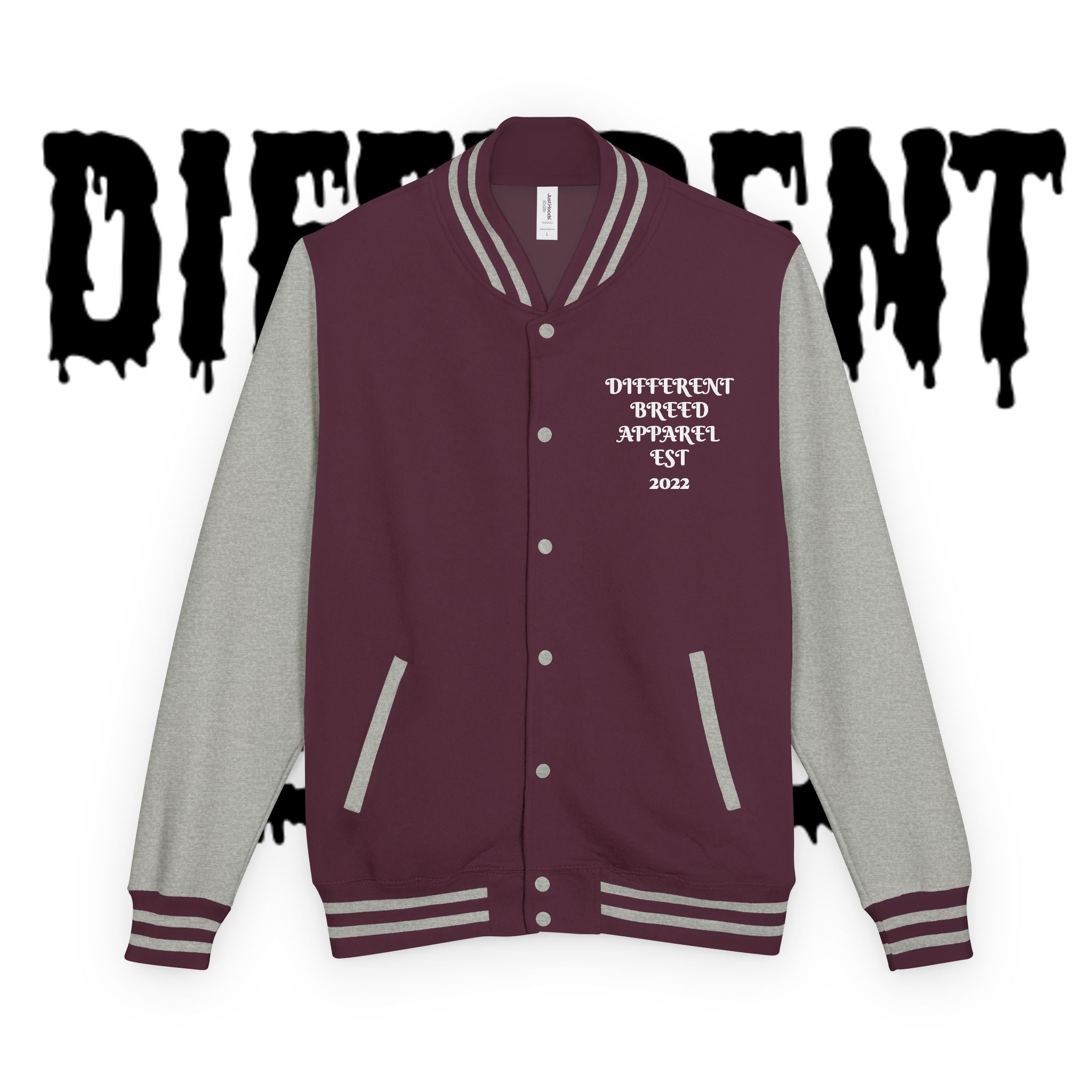 Letterman Jacket — 'Different Breed' Retro Varsity Jacket