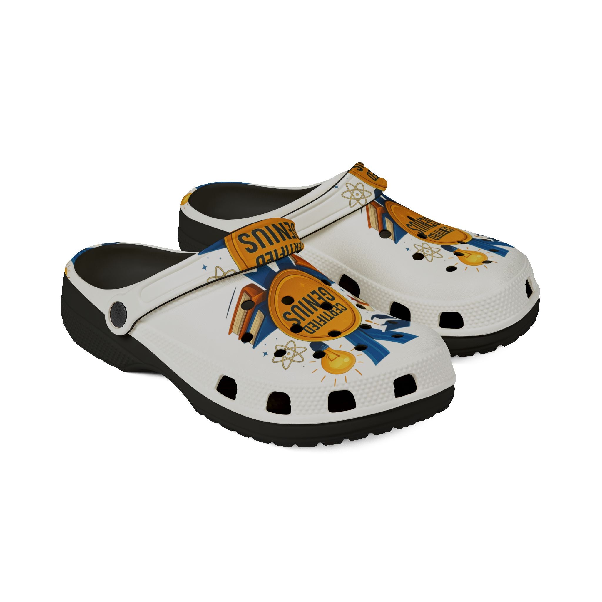 Certified Genius Foam Clogs — Graduation Teacher Gift EVA Shoes