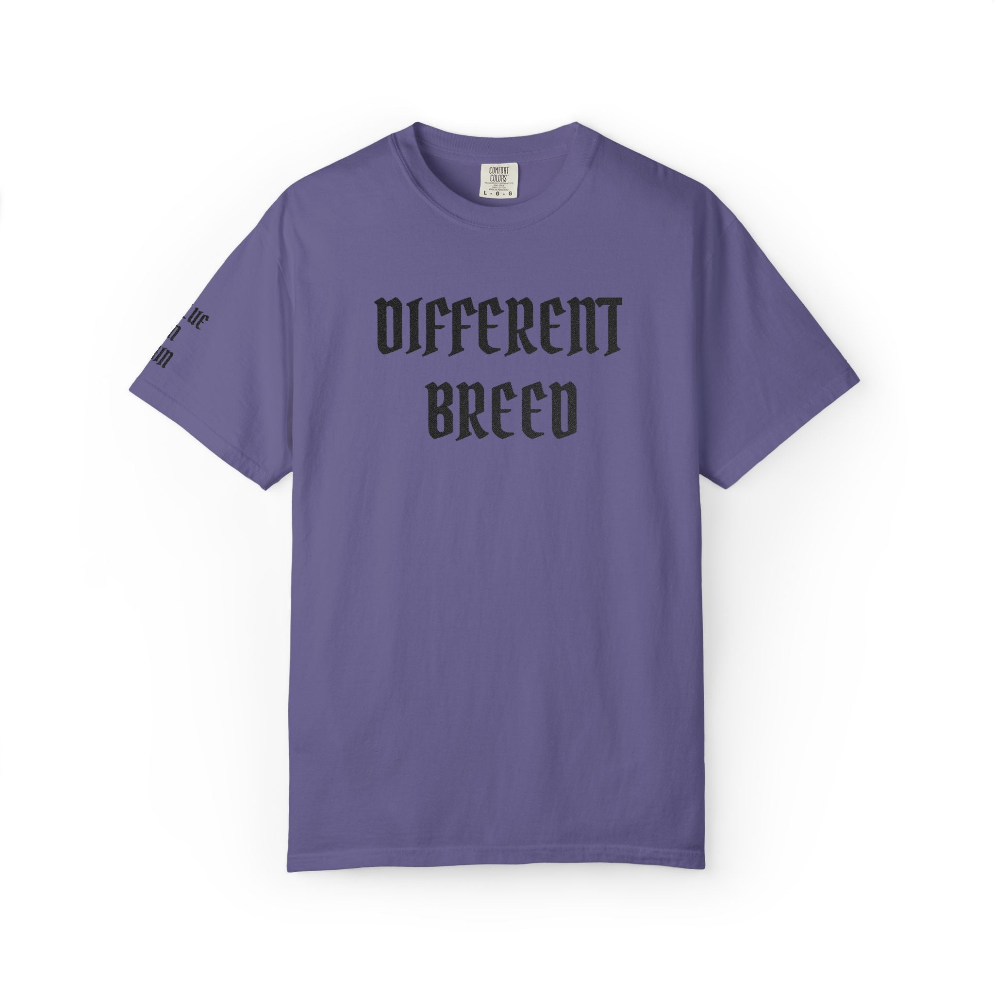 Different Breed T-Shirt — Gothic Text Graphic Tee