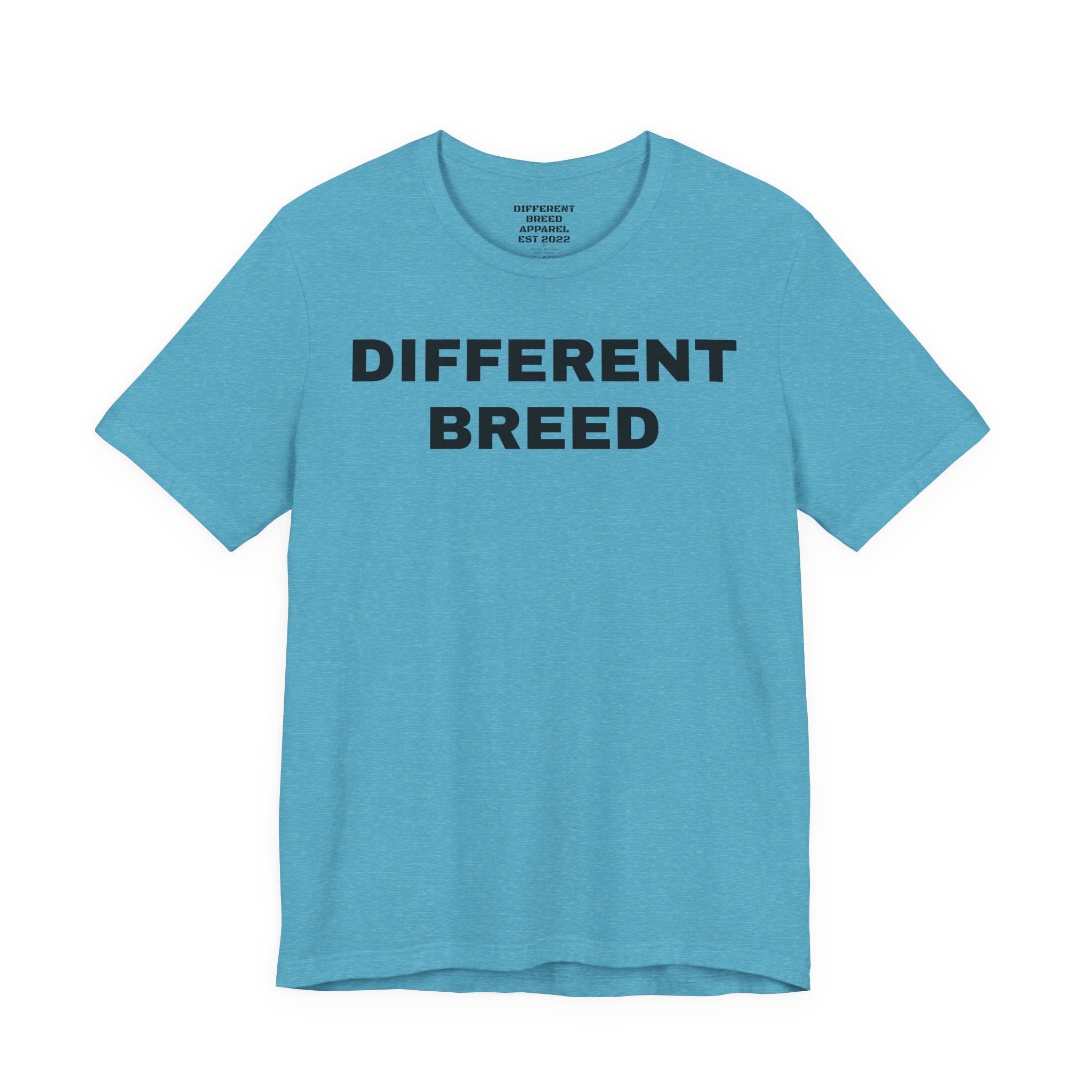 Different Breed Tee — “Old Testimony Builds New Character” Inspirational Graphic T-Shirt