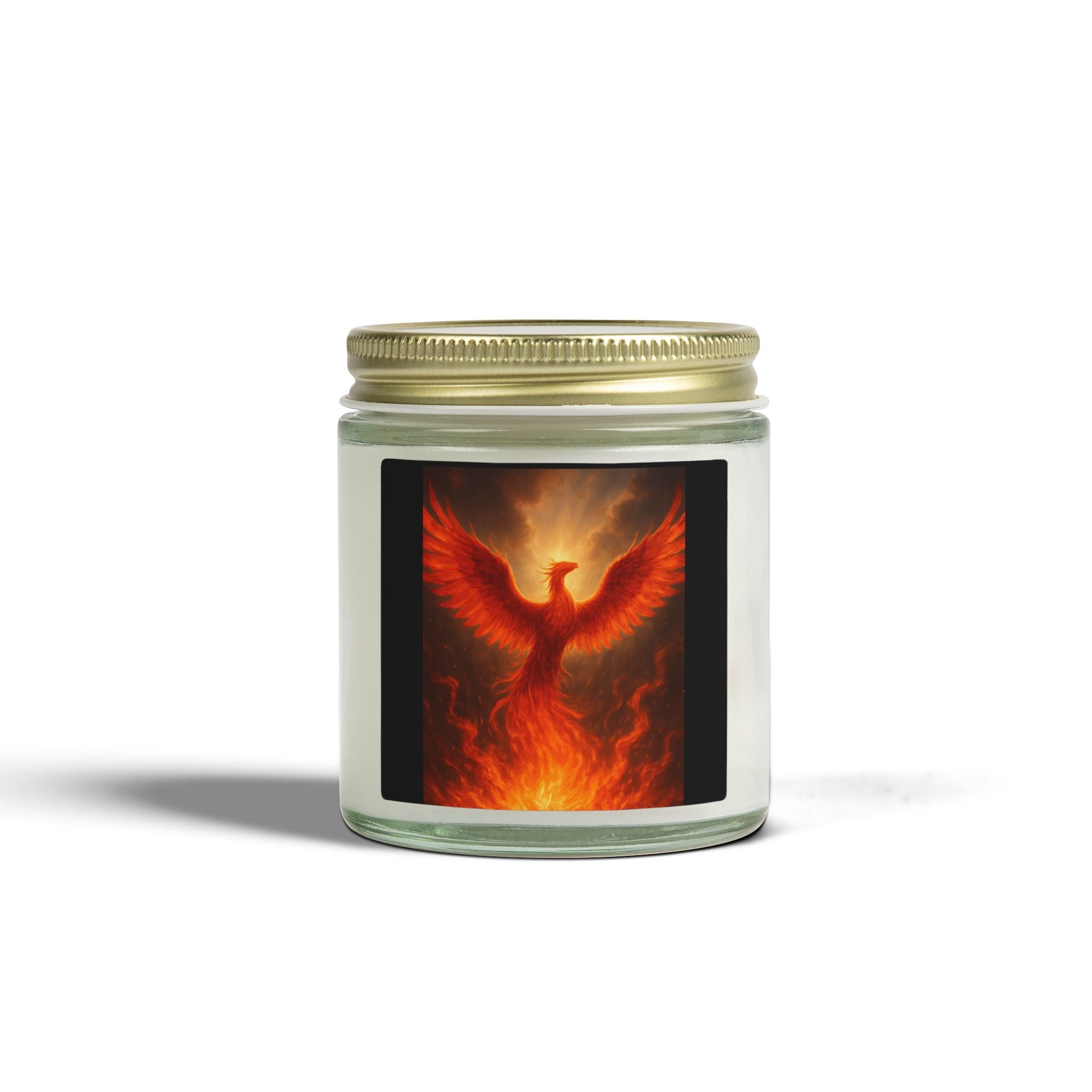 Phoenix Fire Scented Candle — Coconut Apricot Wax (4oz & 9oz)