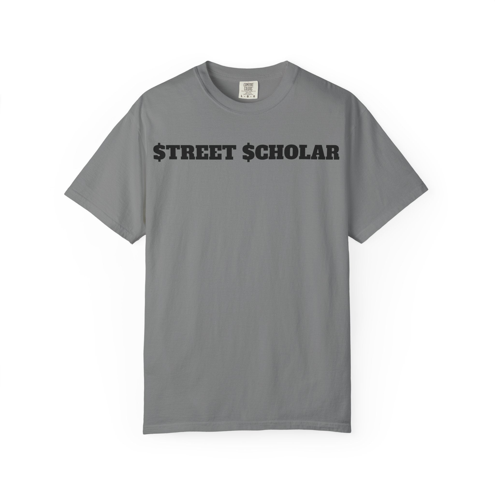 Street Scholar T‑Shirt — Bold Graphic Lip Grill Design