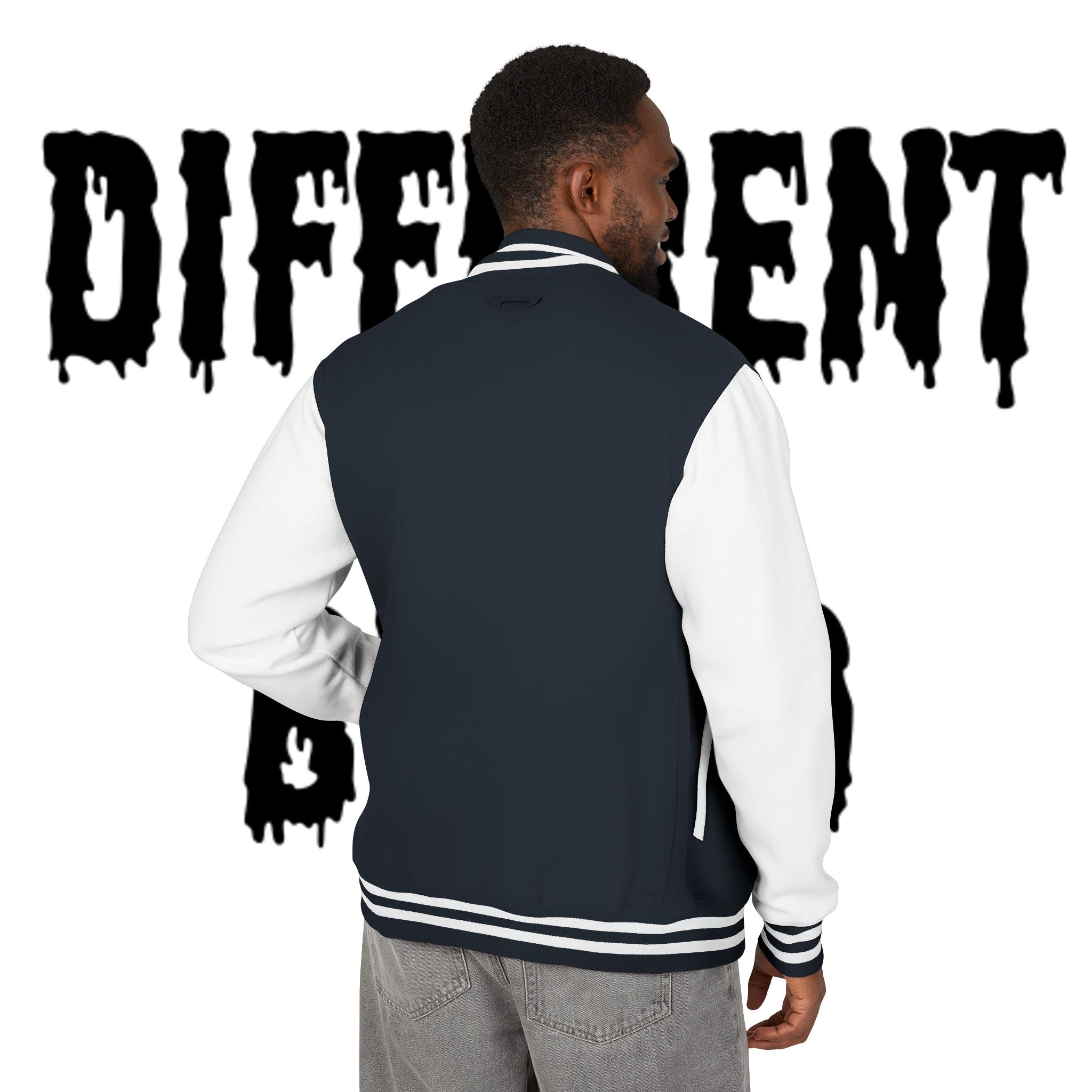 Letterman Jacket — 'Different Breed' Retro Varsity Jacket