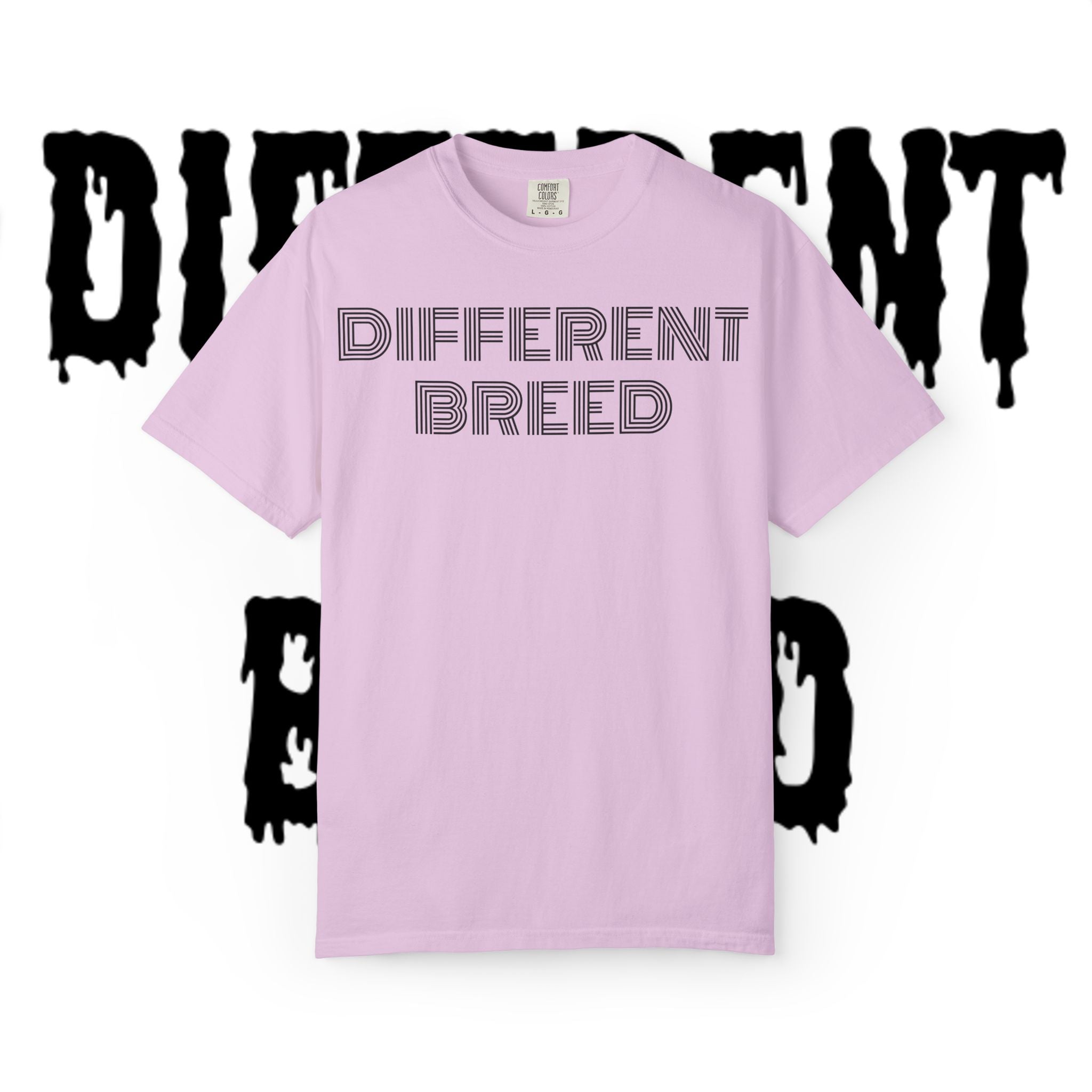Different Breed / Picture Perfect T-Shirt — Retro Line-Work Graphic Tee