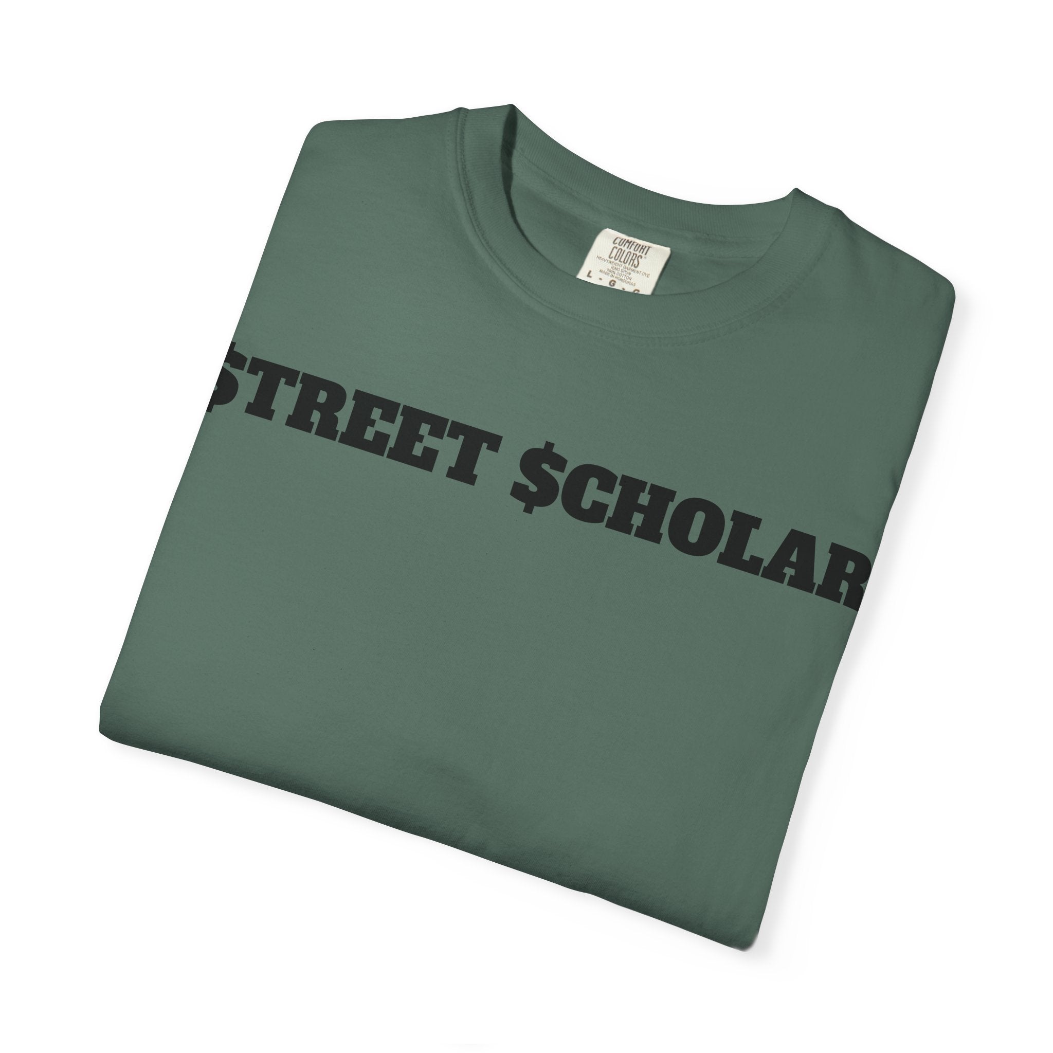 Street Scholar T‑Shirt — Bold Graphic Lip Grill Design