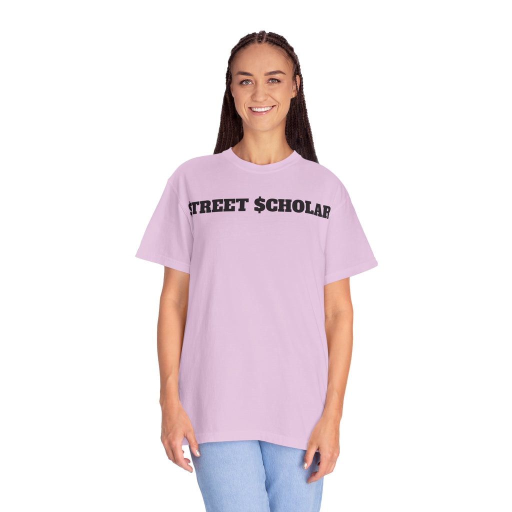 Street Scholar T‑Shirt — Bold Graphic Lip Grill Design