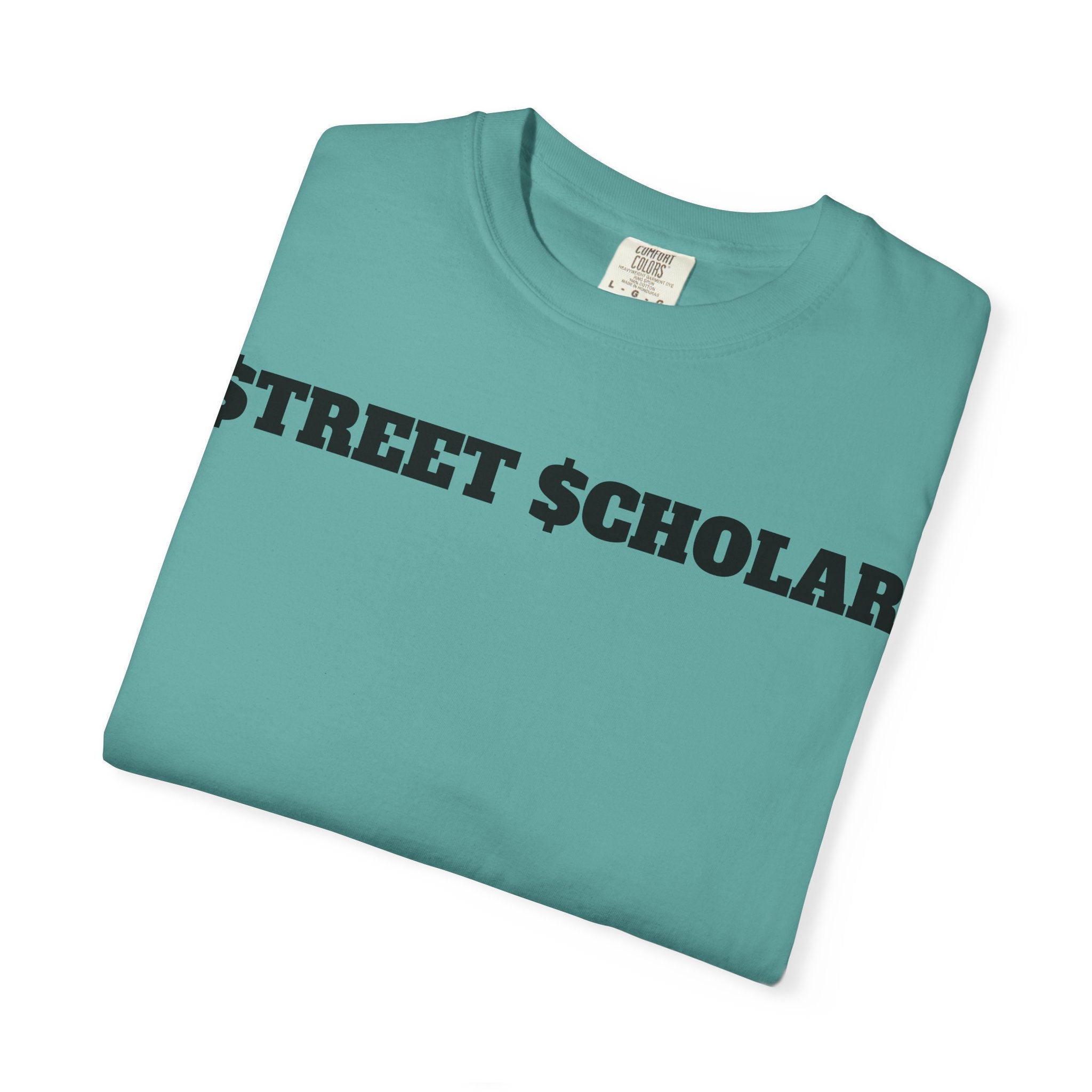 Street Scholar T‑Shirt — Bold Graphic Lip Grill Design